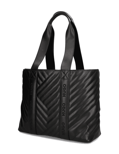 Kabelka Shopper HUGO, černá