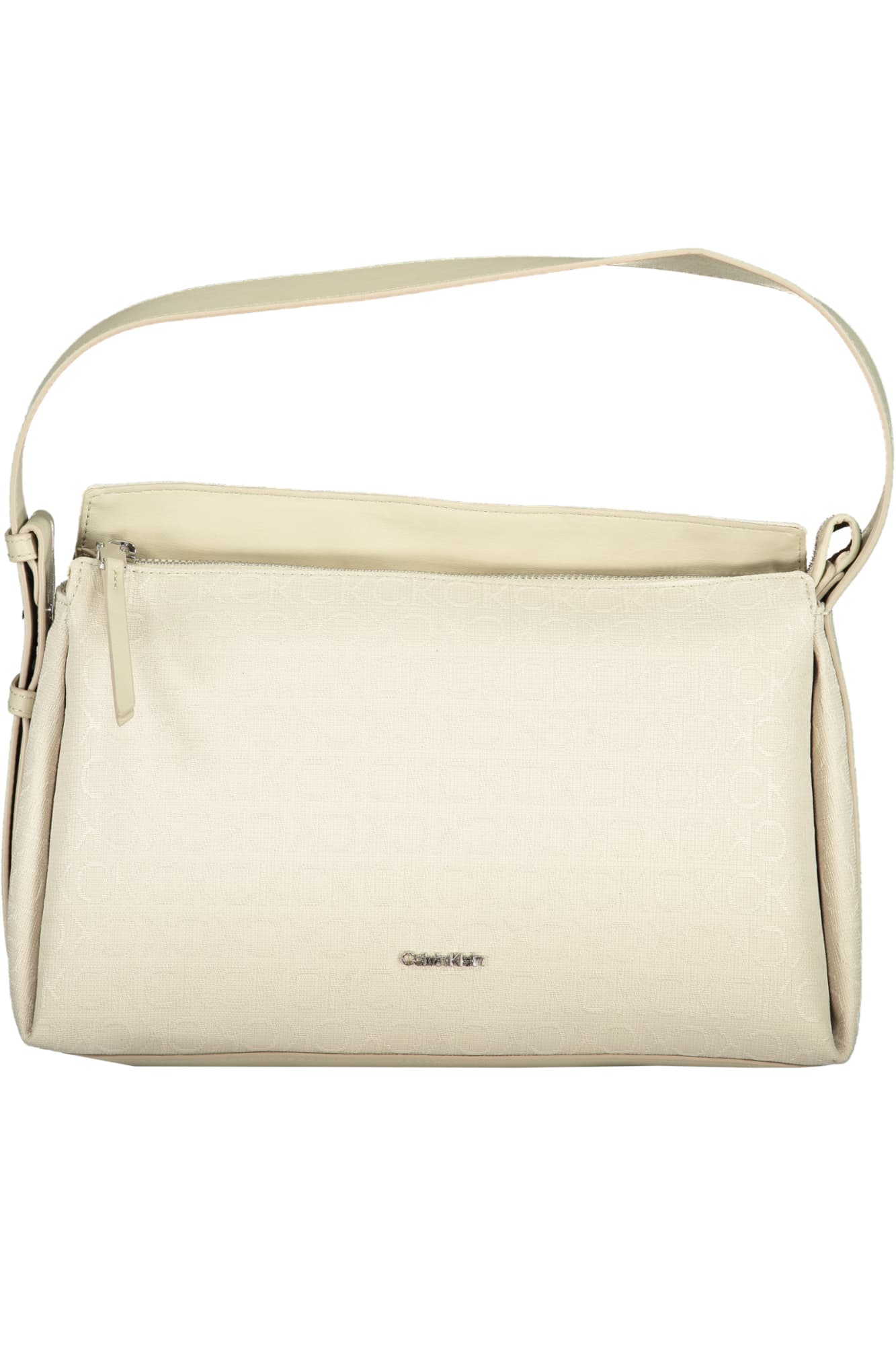 Béžová kabelka Calvin Klein, krémová