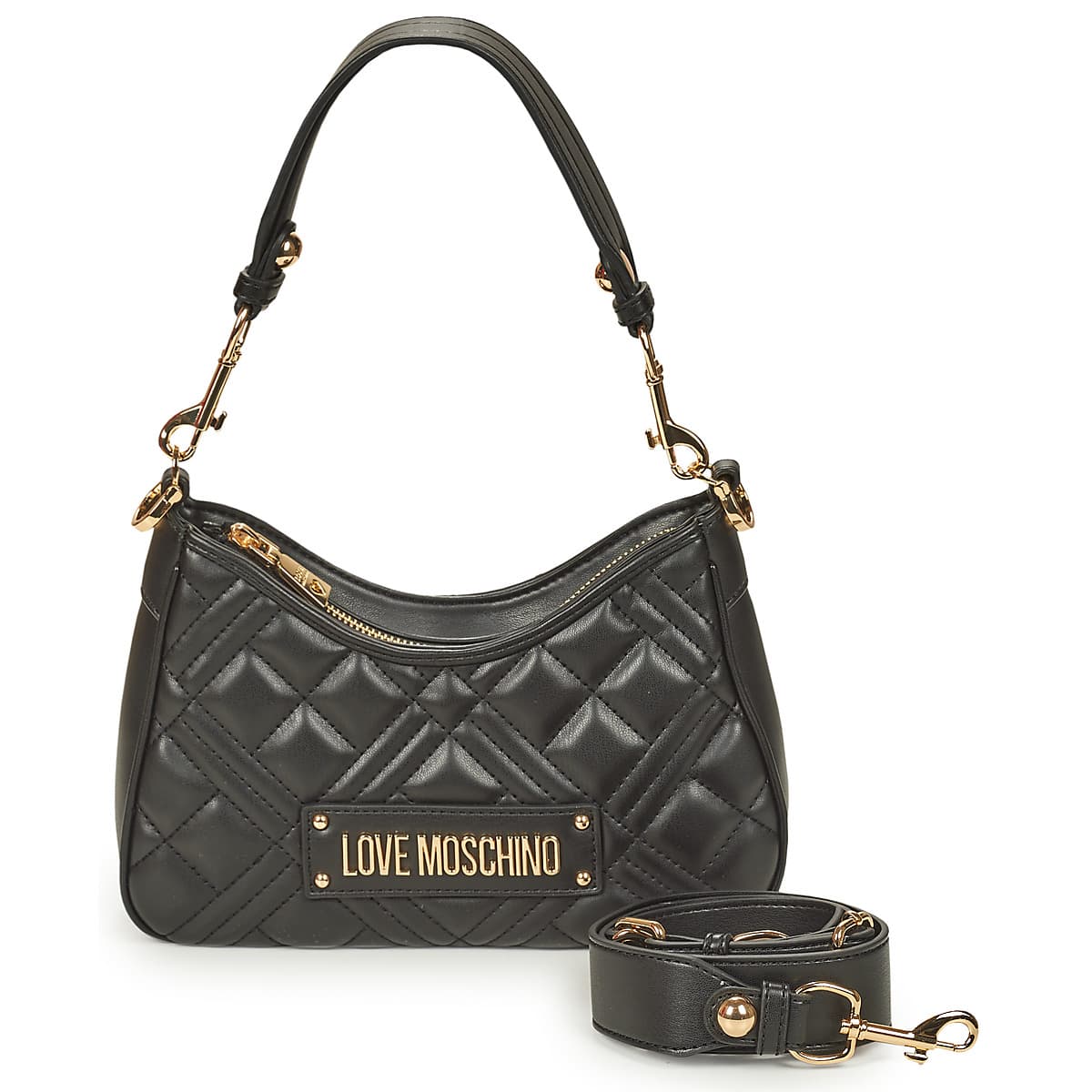 Kabelka přes rameno Love Moschino Laminated Quilted BAG JC4152