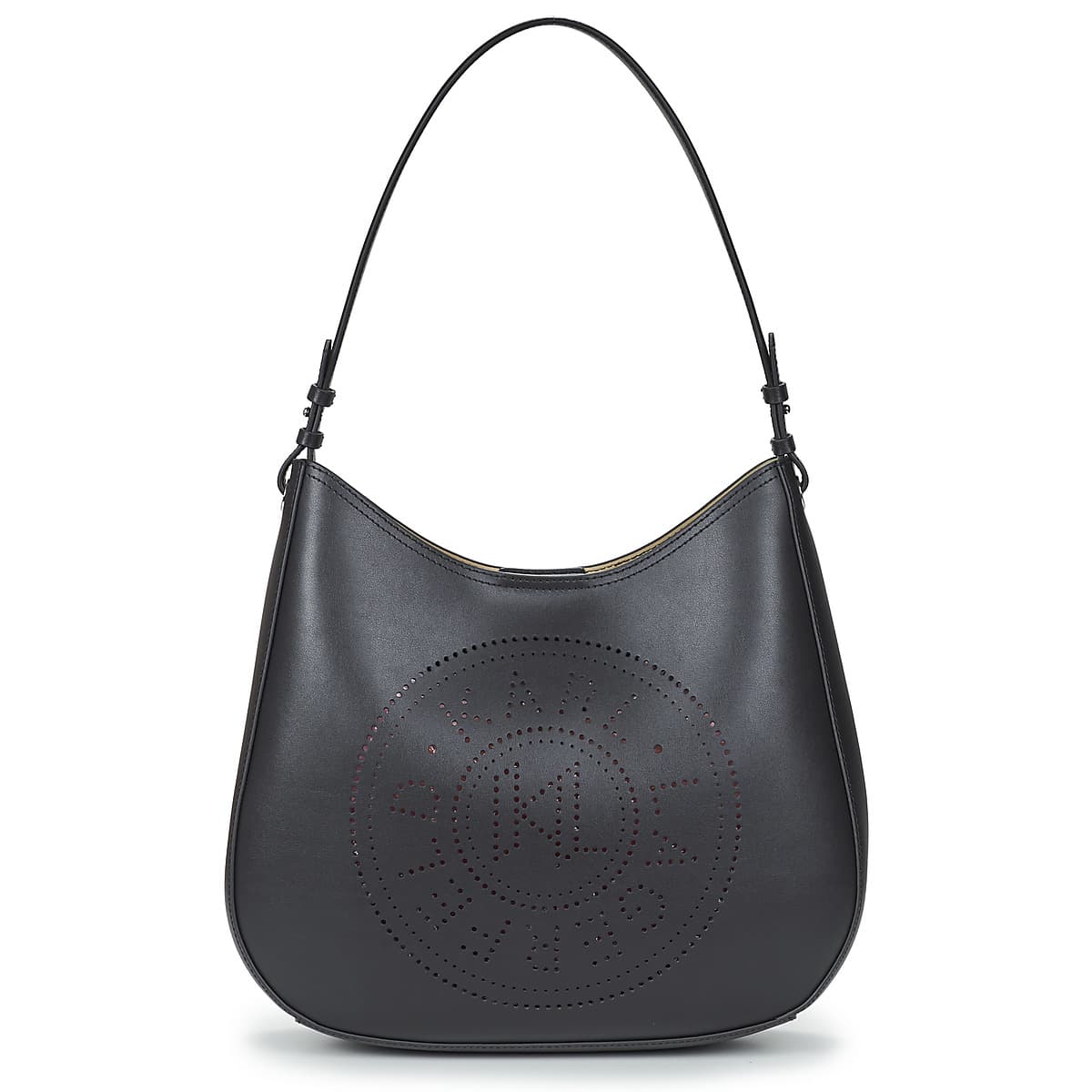 Kabelka přes rameno Karl Lagerfeld K/Circle Hobo BAG Perforated