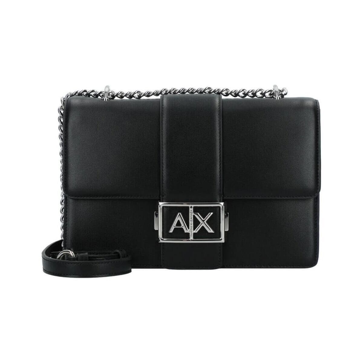 Kabelka přes rameno Armani Exchange Jodie Messenger Bag, černá
