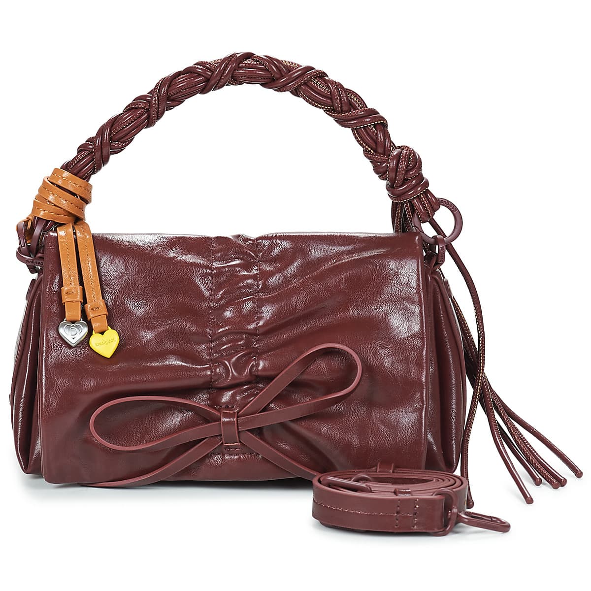 Kabelka přes rameno Desigual BAG Rodio Naron Mini Flap