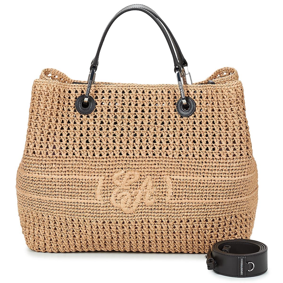 Kabelka Emporio Armani Myea Medium Borsa, béžová