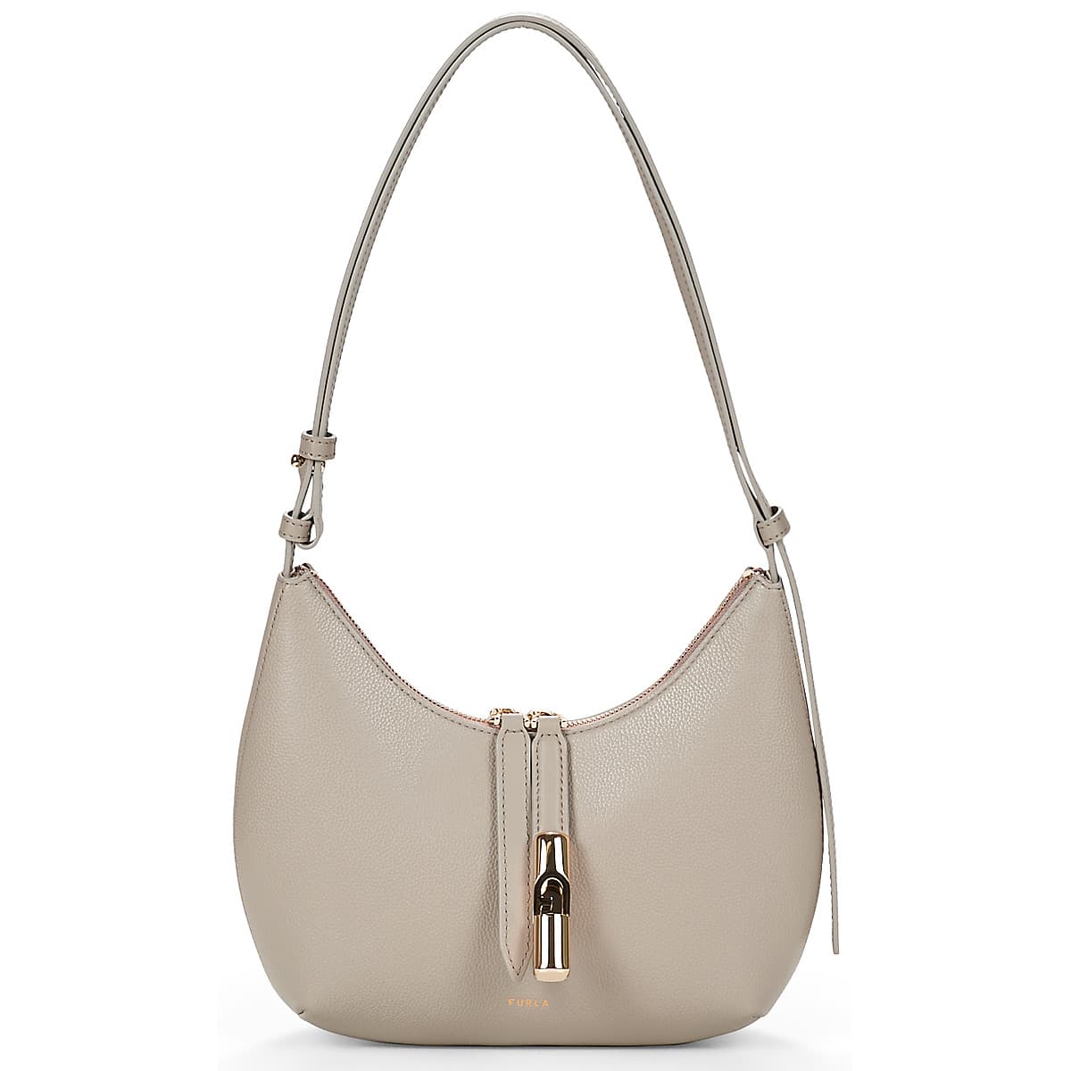Kabelka přes rameno Furla Goccia S Shoulder BAG, béžová