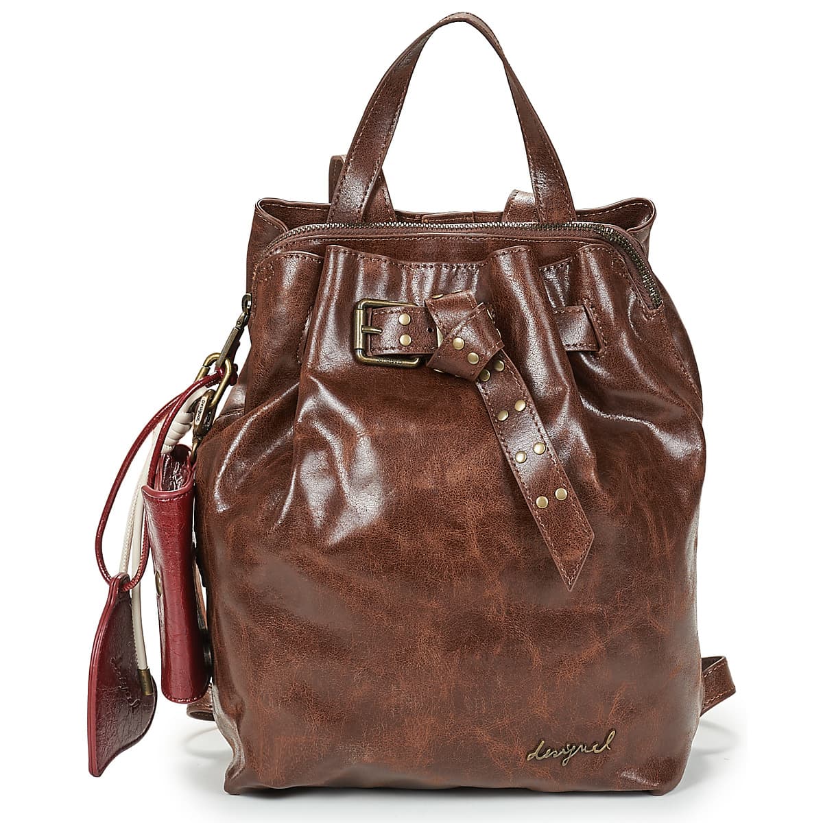 Batoh Desigual Galaxy Luena Mini NF, hnědá