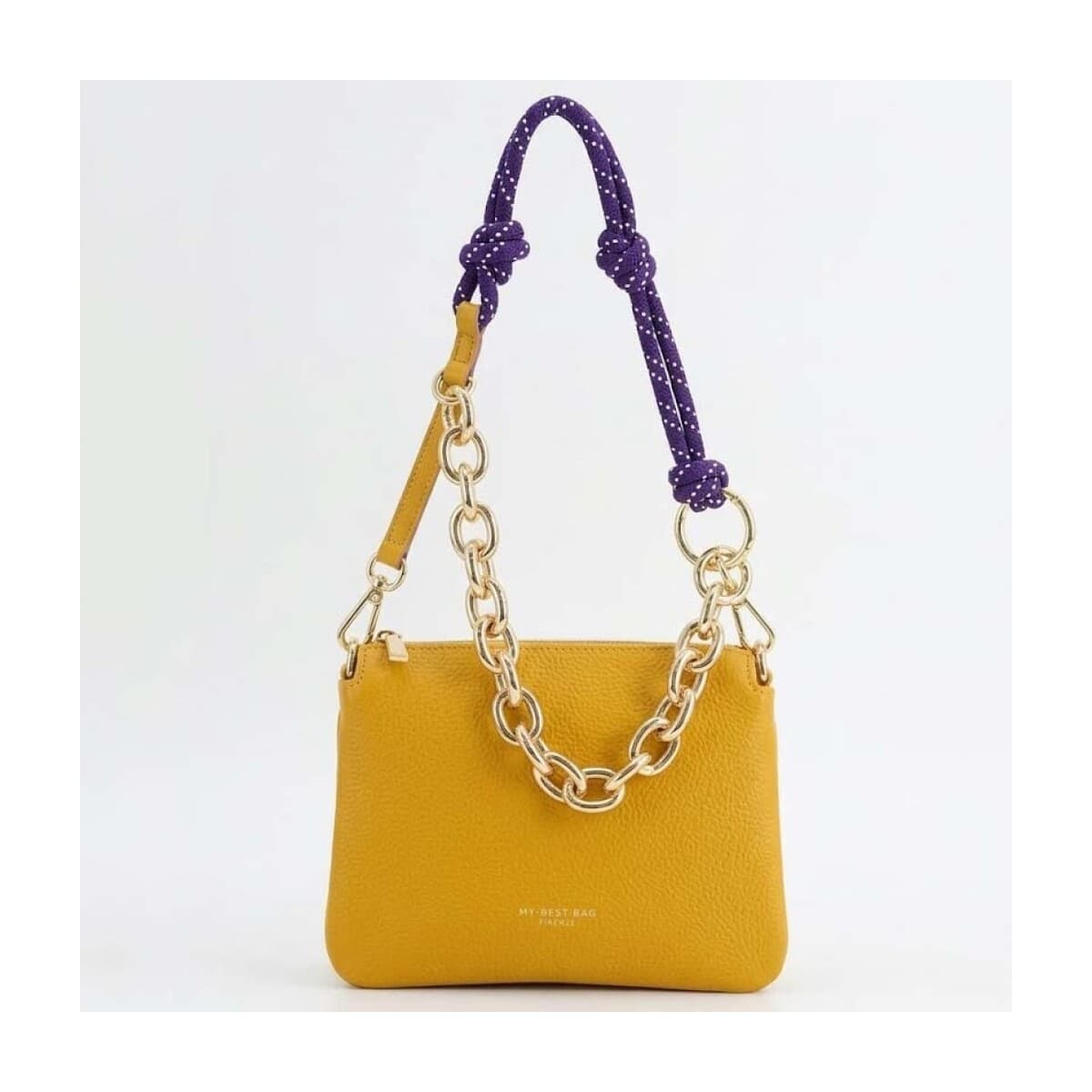 Kabelka přes rameno My Best Bags S1 Myb 2027, žlutá