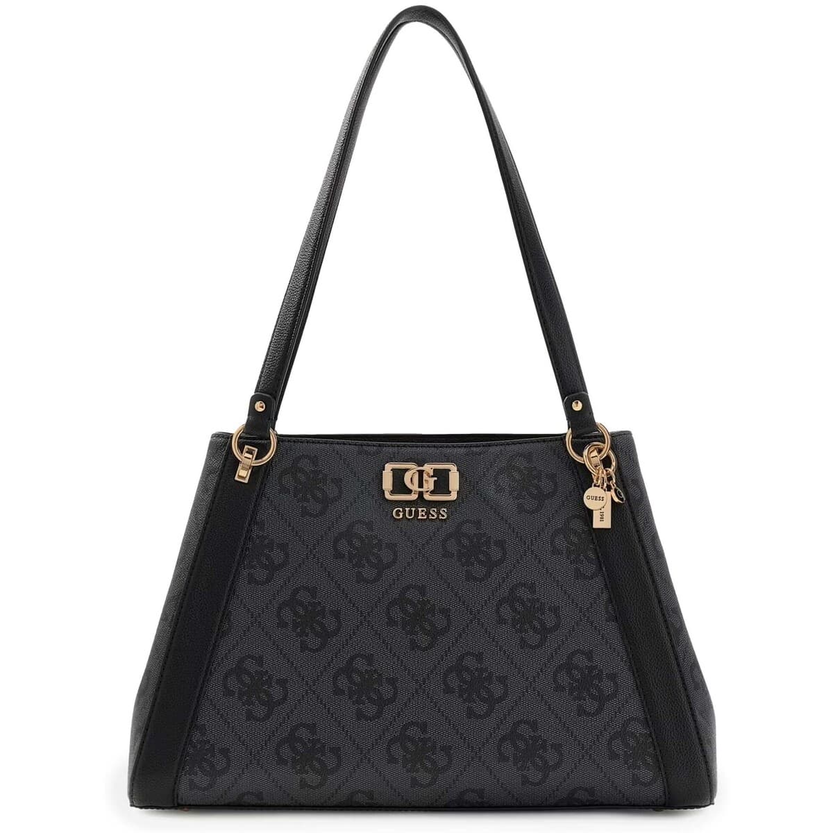 Kabelka přes rameno Guess Karnilla Logo Gfriend Carryall, černá