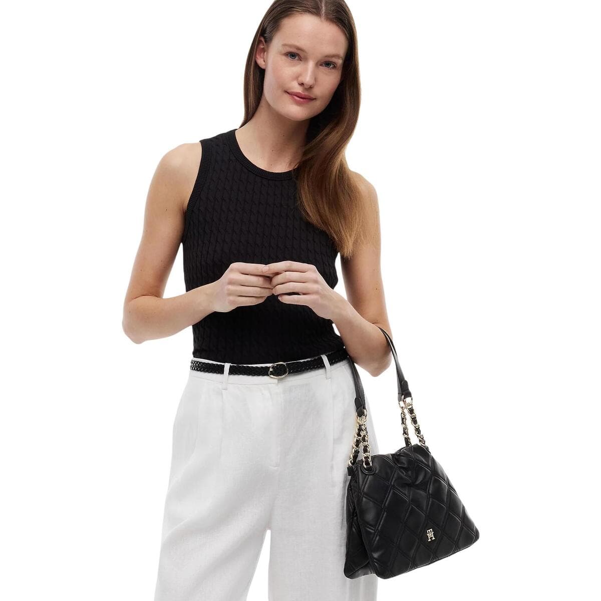 Kabelka Tommy Hilfiger TH Feminine Mini Tote AW0AW18716