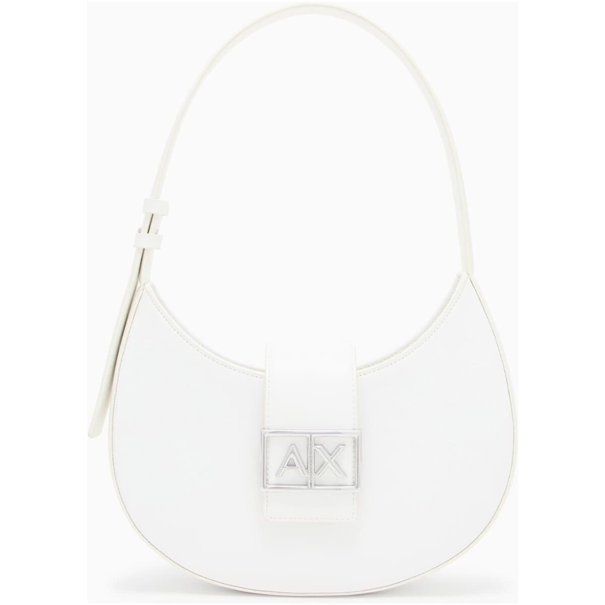 Kabelka Armani Exchange Shoulder Bag, bílá