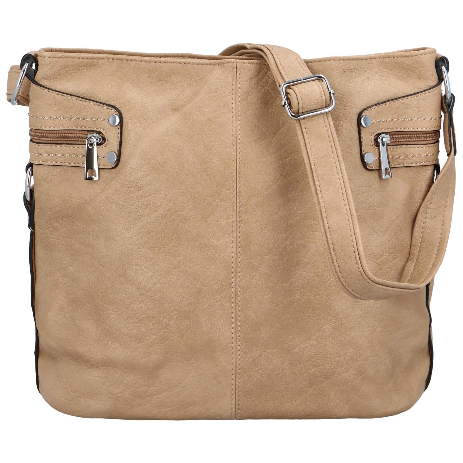 Crossbody kabelka Mahel Serena, béžová