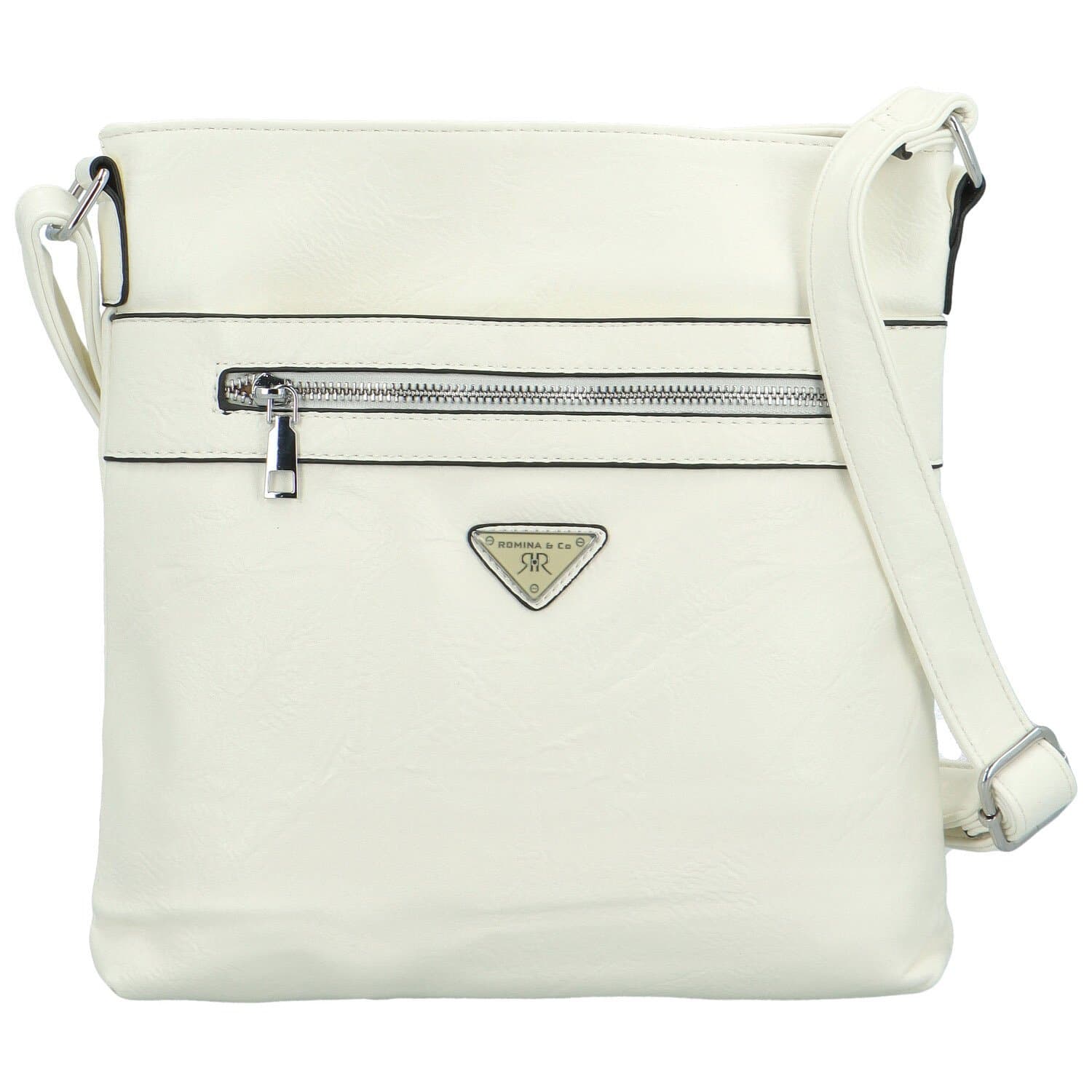 Crossbody kabelka Romina & Co Bags Tomai, bílá