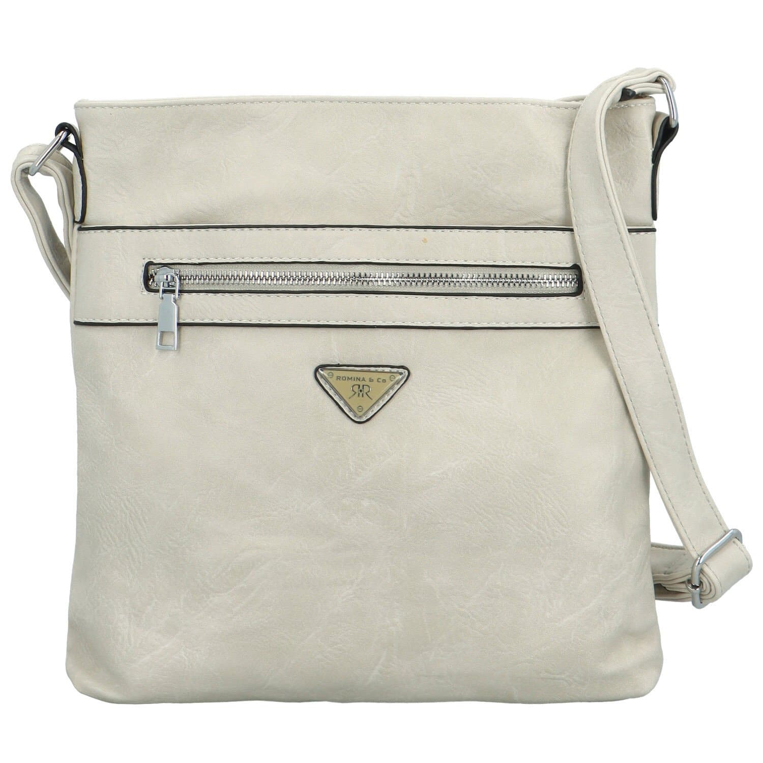 Crossbody kabelka Romina & Co Bags Tomai, šedá