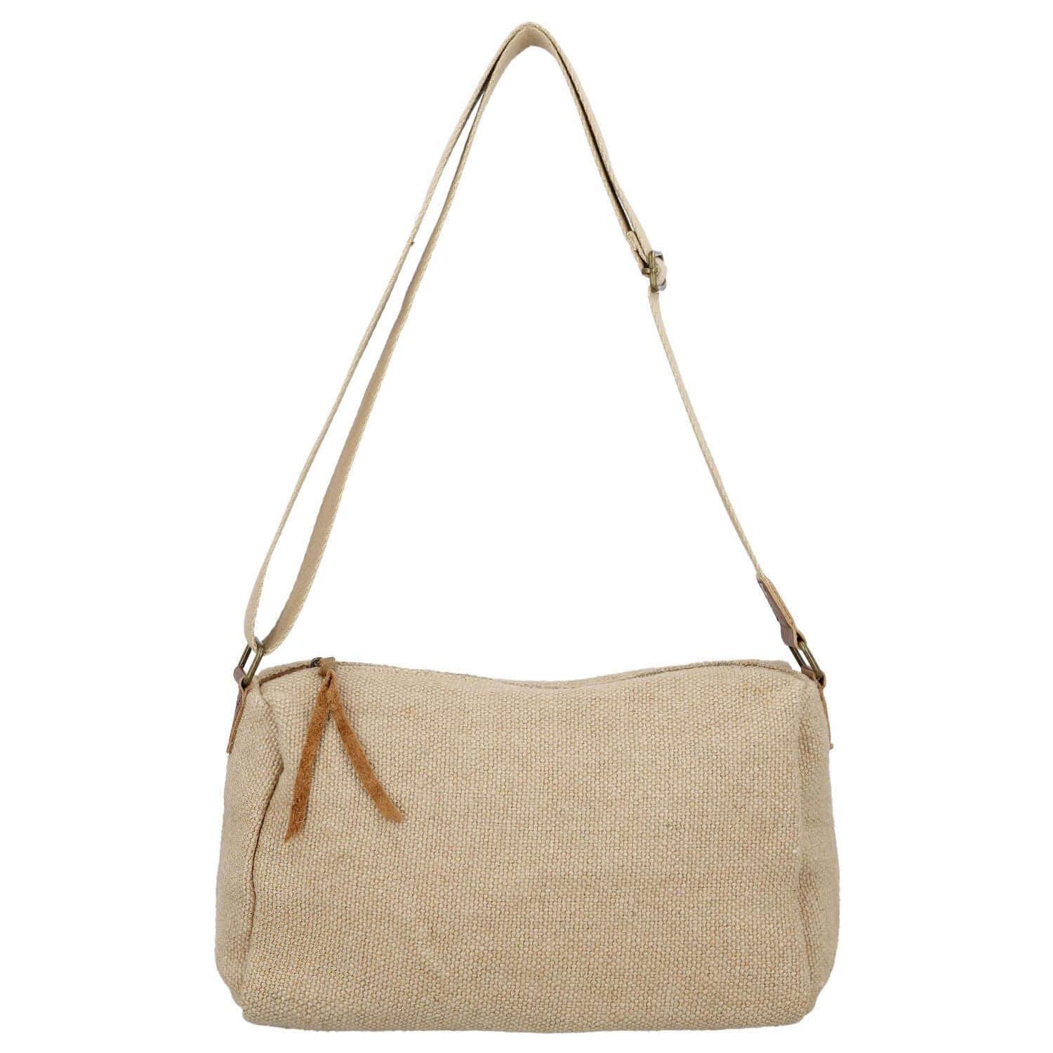 Crossbody kabelka Paolo bags Lajana, béžová