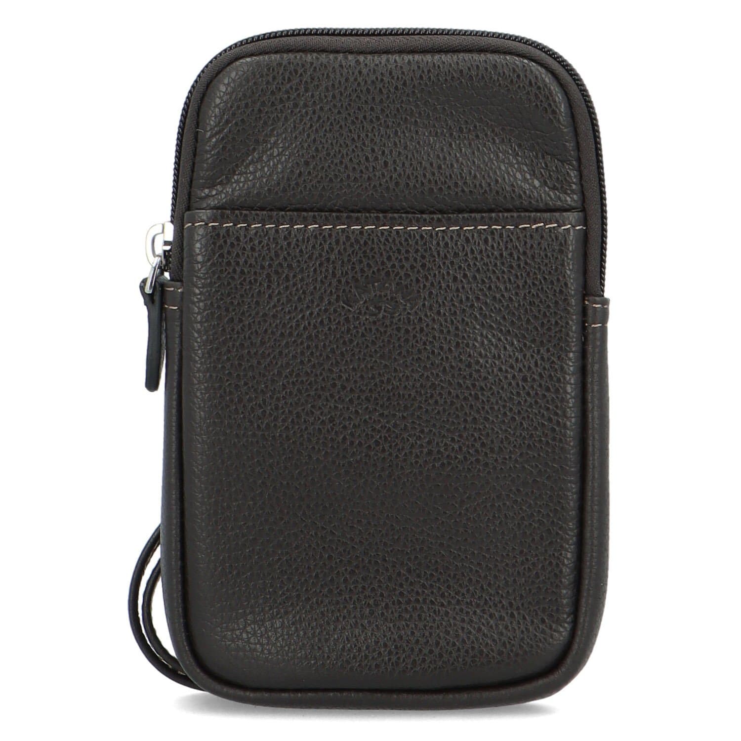 Kožená crossbody kapsa Katana Soffix, šedá