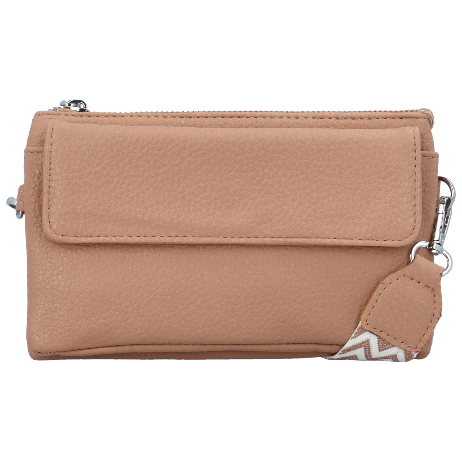 Crossbody kabelka MaxFly Chantals, růžová
