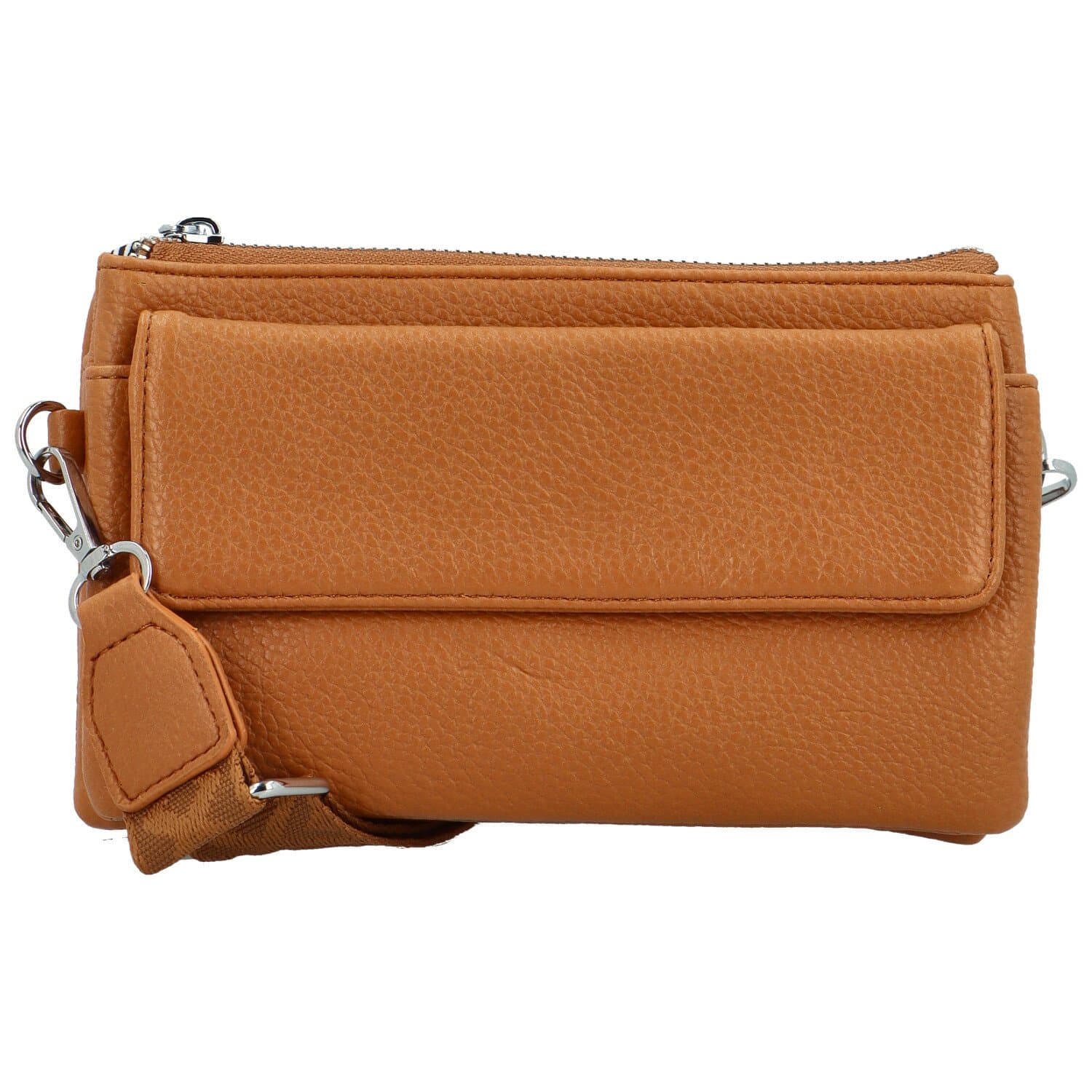 Crossbody kabelka MaxFly Chantals new, hnědá