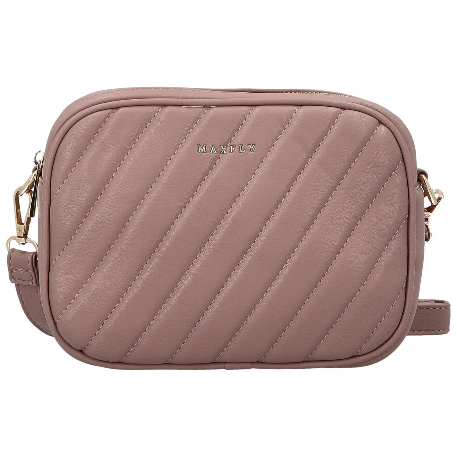 Crossbody kabelka MaxFly Evantia, růžová