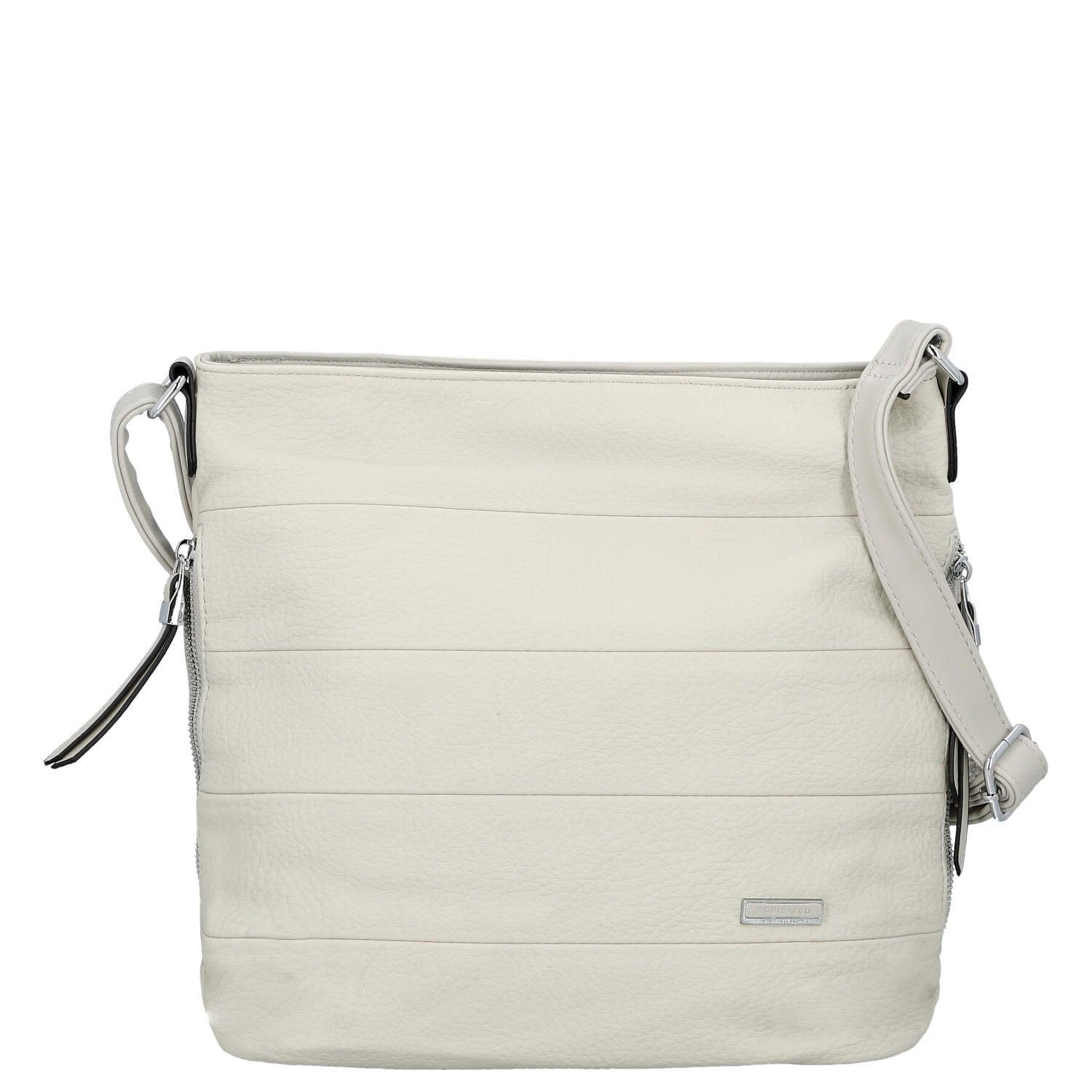 Crossbody kabelka Firenze Gabriele, šedá