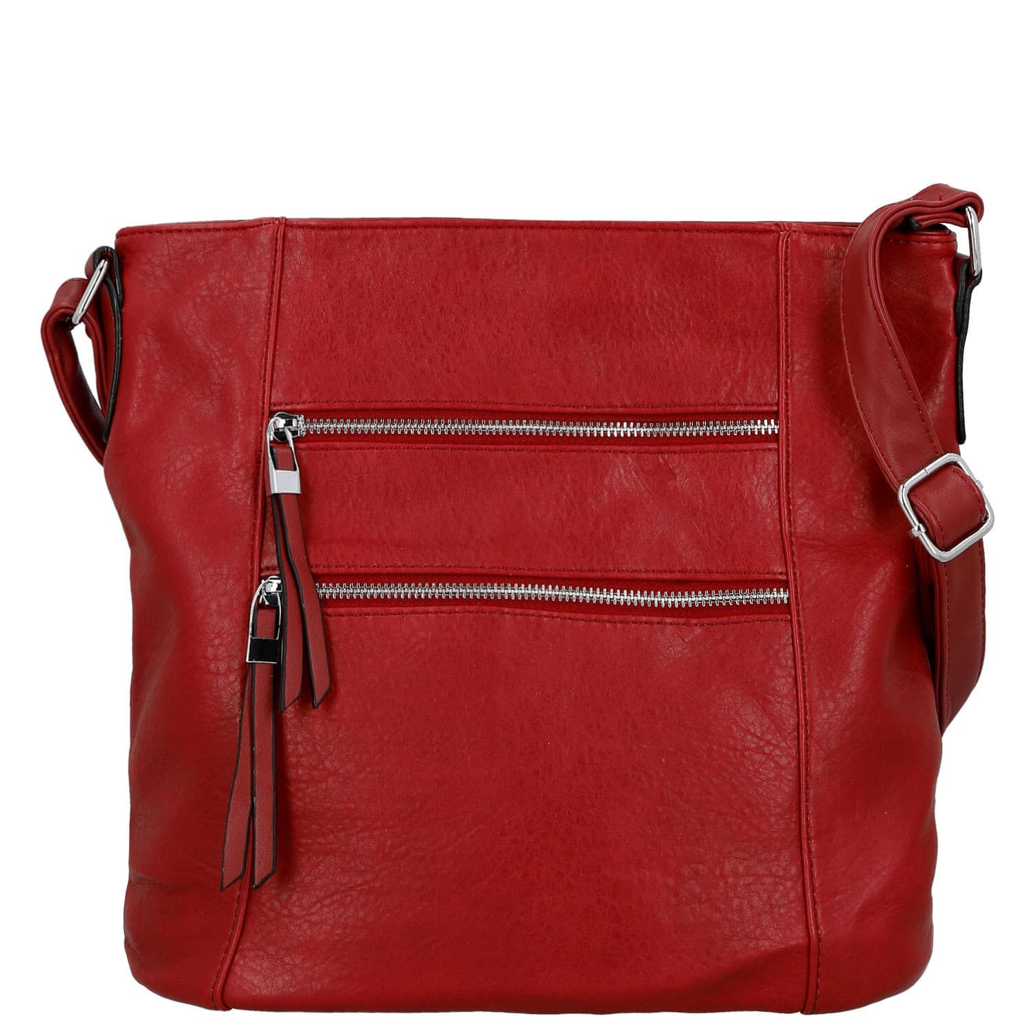 Crossbody kabelka Firenze Kenza, červená