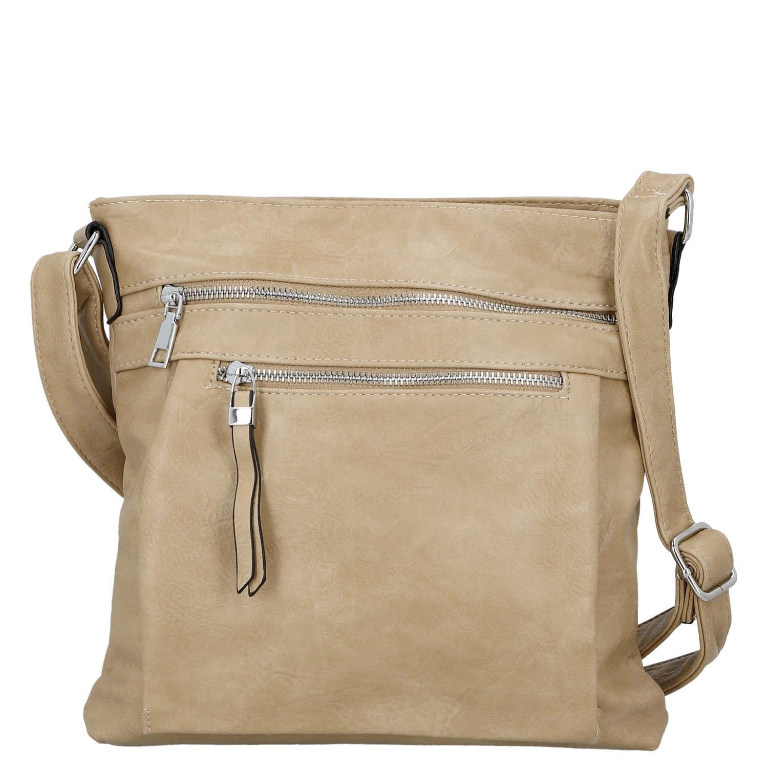 Crossbody kabelka Romina & Co Bags Emelie, béžová
