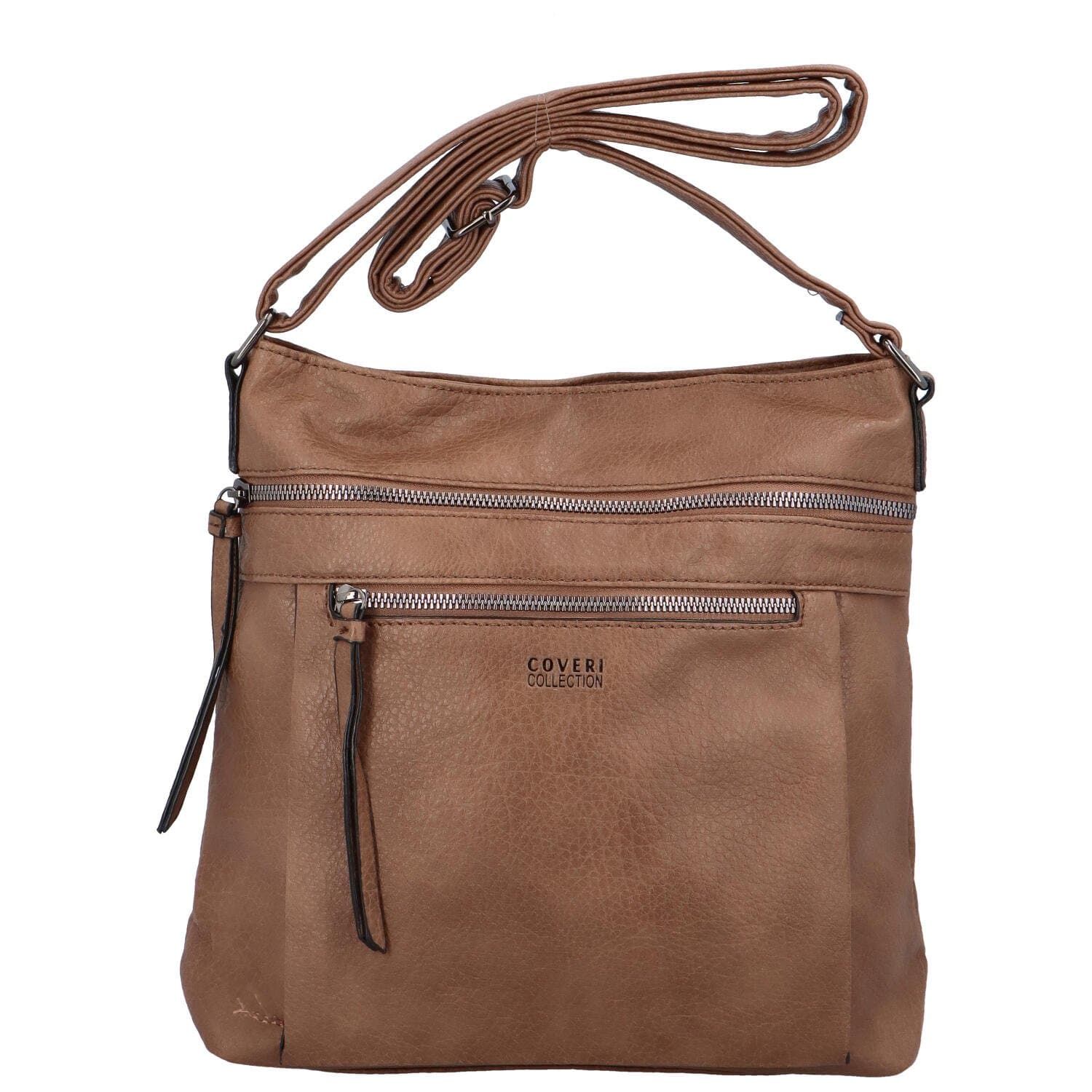 Crossbody kabelka Coveri Daleina, hnědá