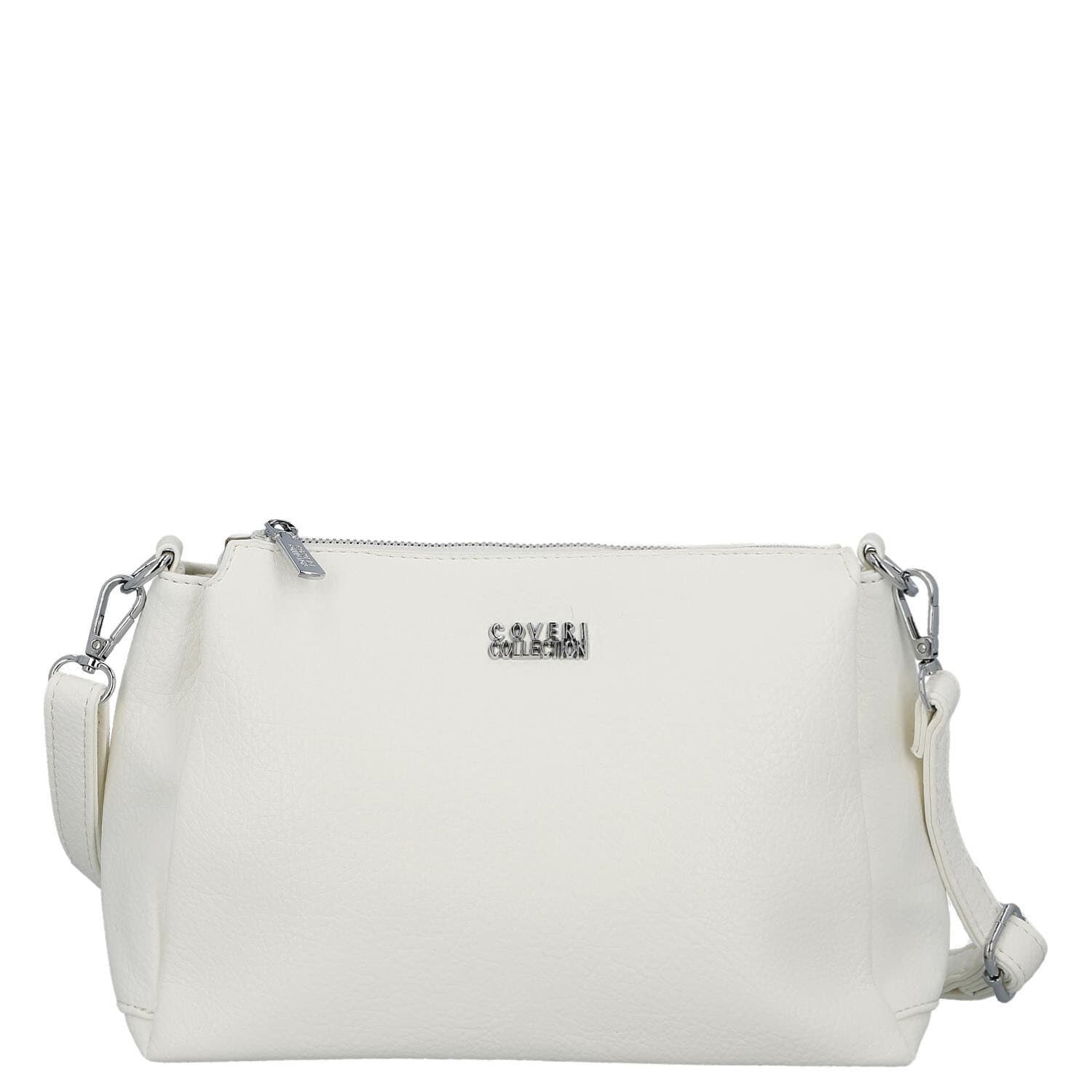 Crossbody kabelka Coveri Perikla, bílá