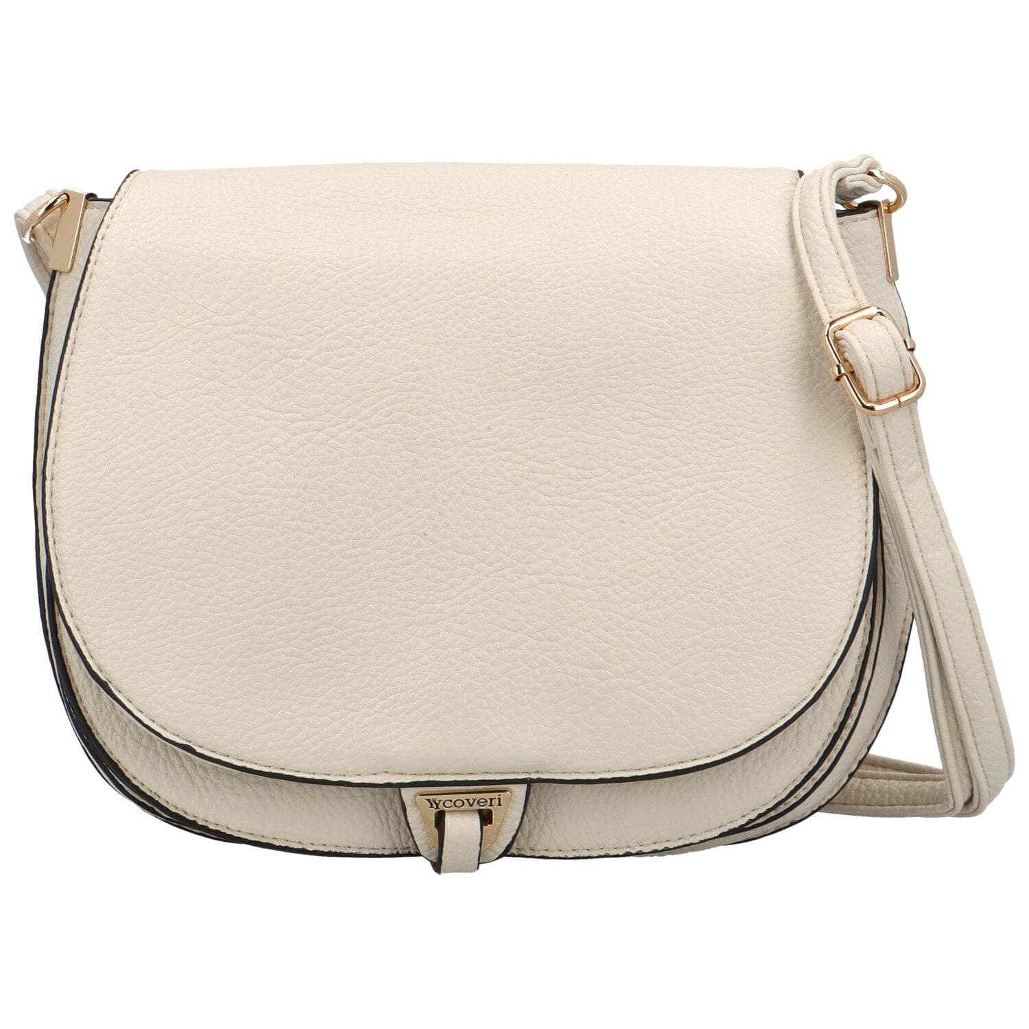 Crossbody kabelka Coveri Polly, béžová
