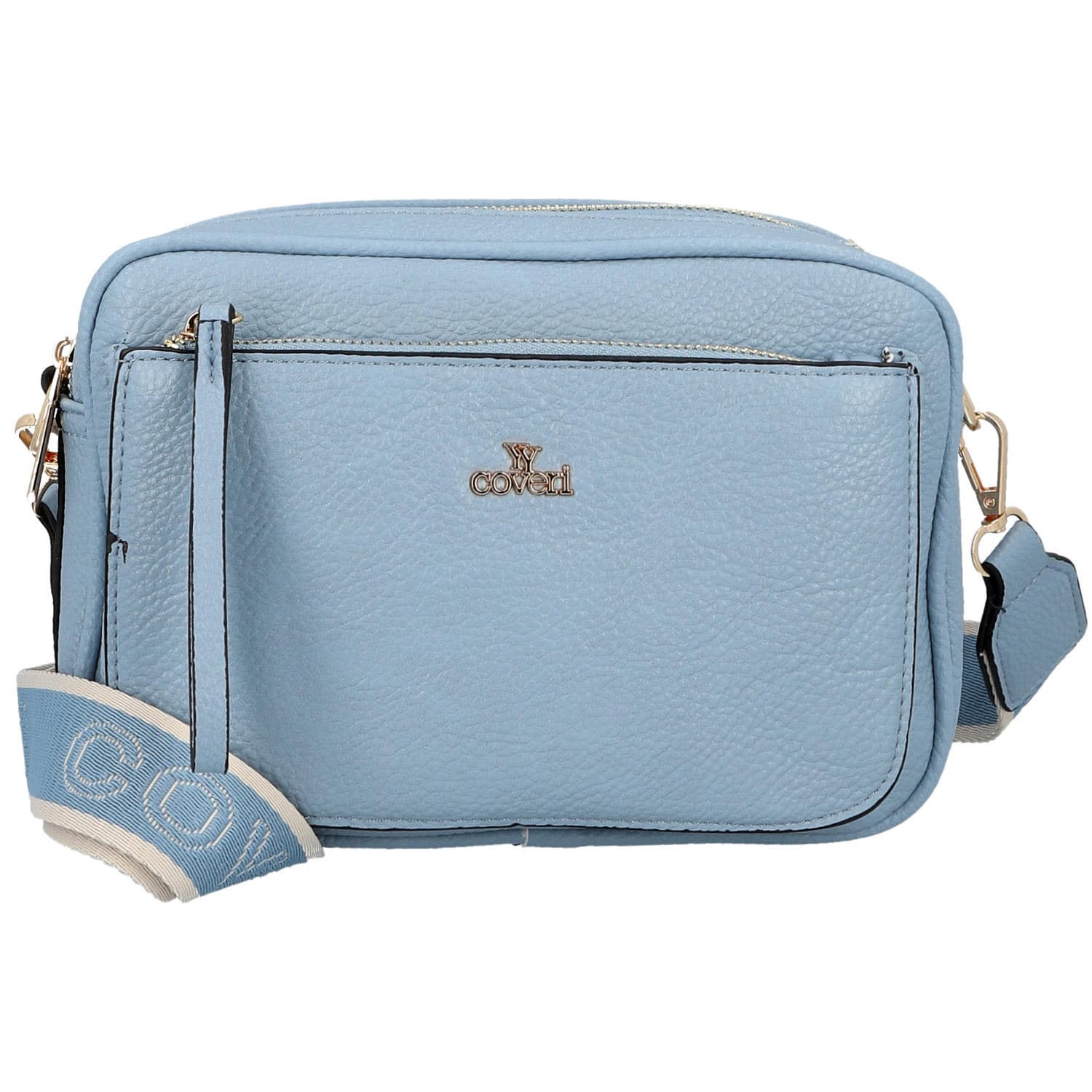 Crossbody kabelka Coveri Flori, modrá