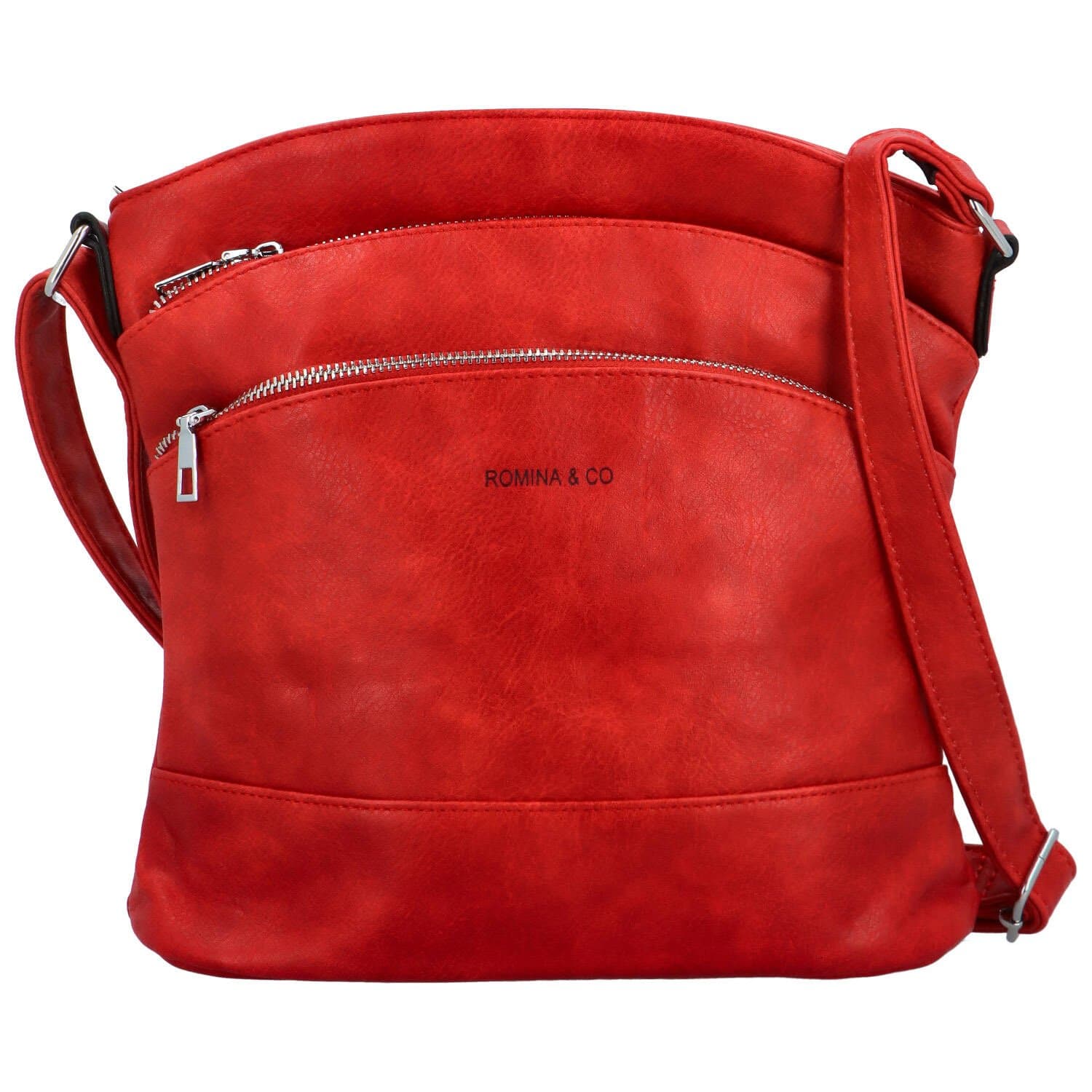Crossbody Romina & Co Bags Zigitta, červená