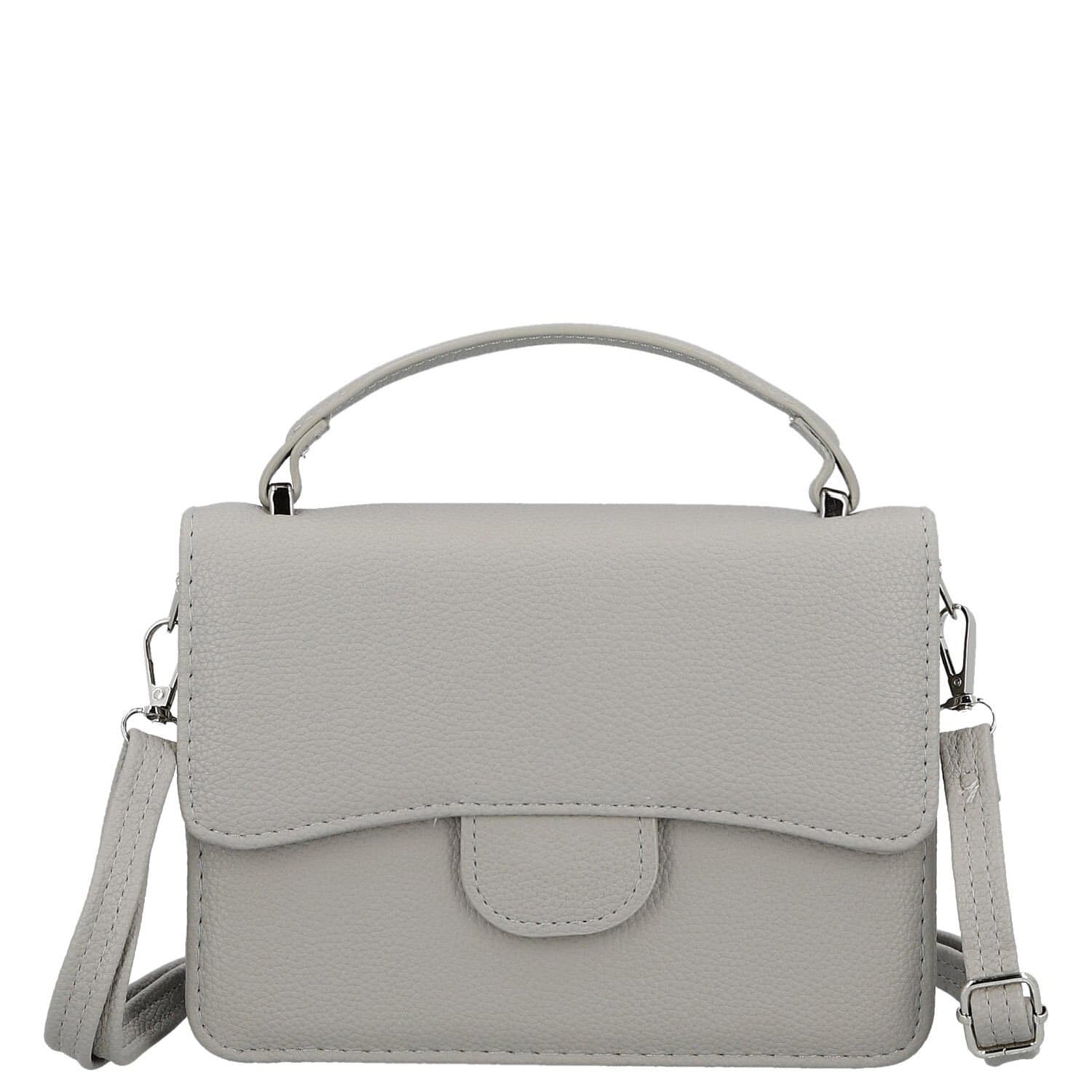 Crossbody kabelka Firenze Ráchel, šedá