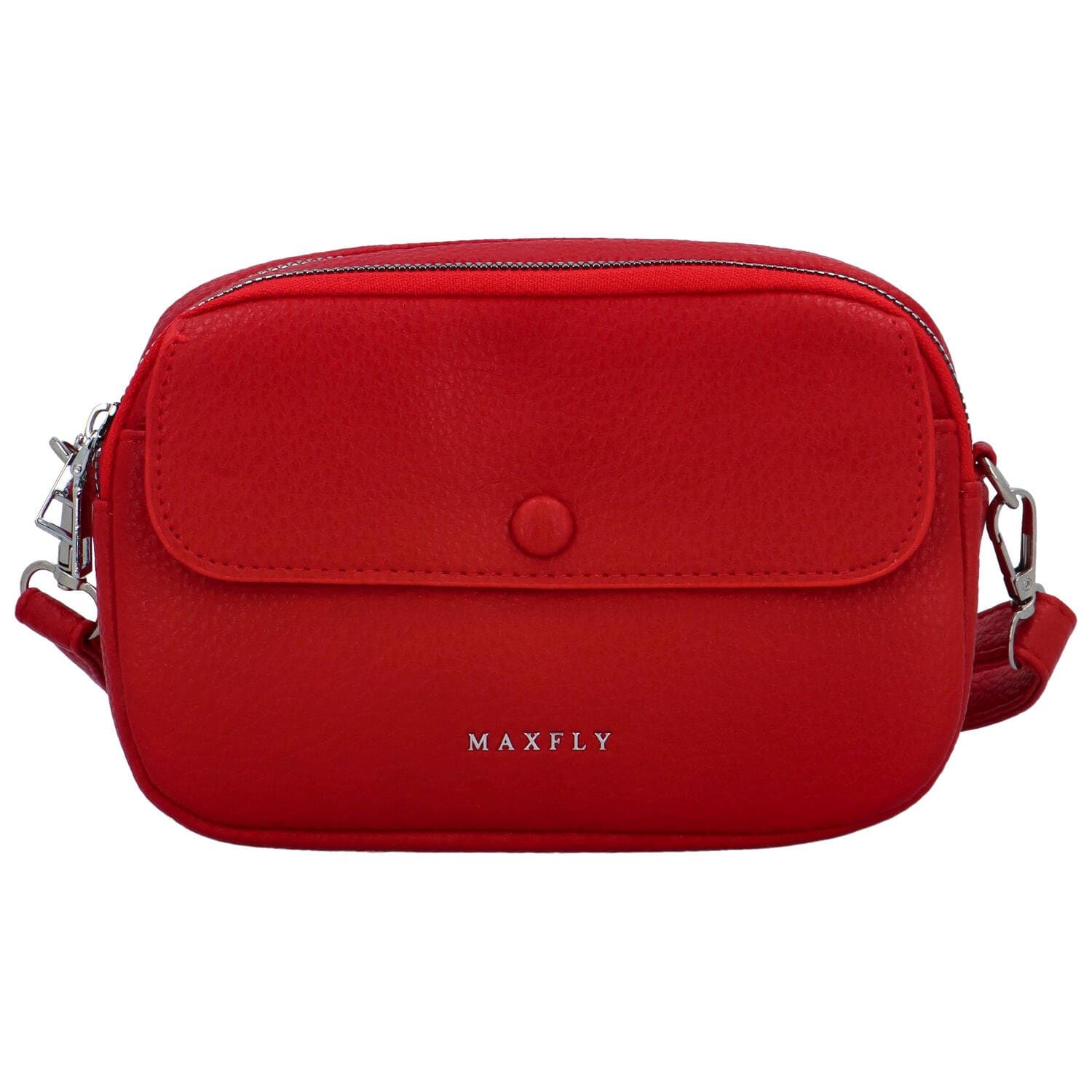 Crossbody kabelka MaxFly Thyrax, červená