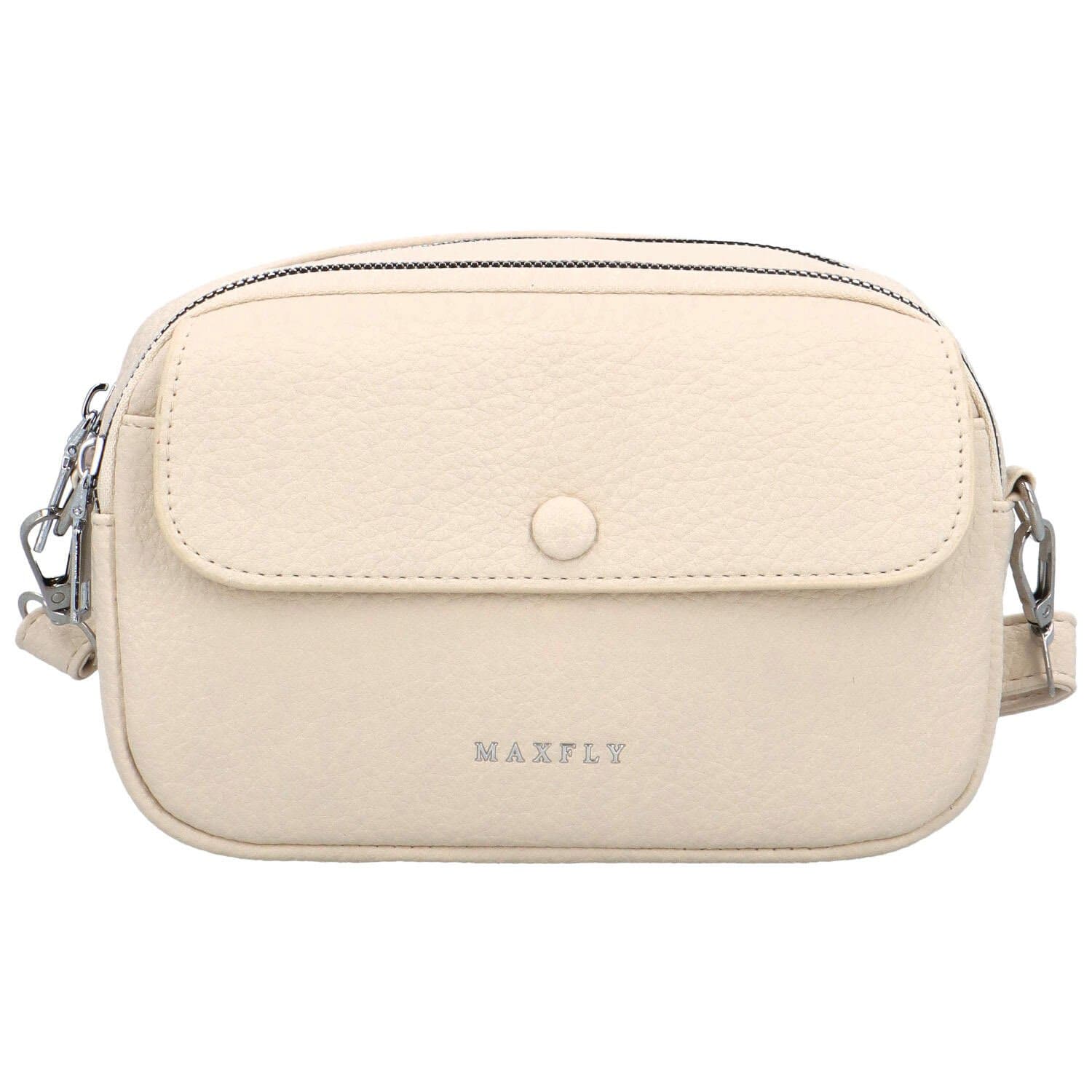 Crossbody kabelka MaxFly Thyrax, krémová
