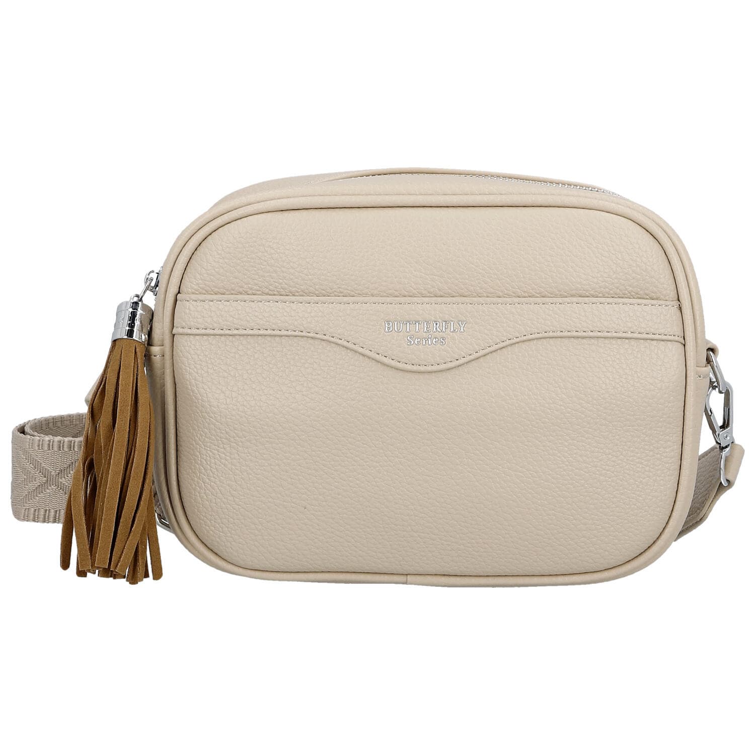 Crossbody kabelky Firenze Milia, béžová