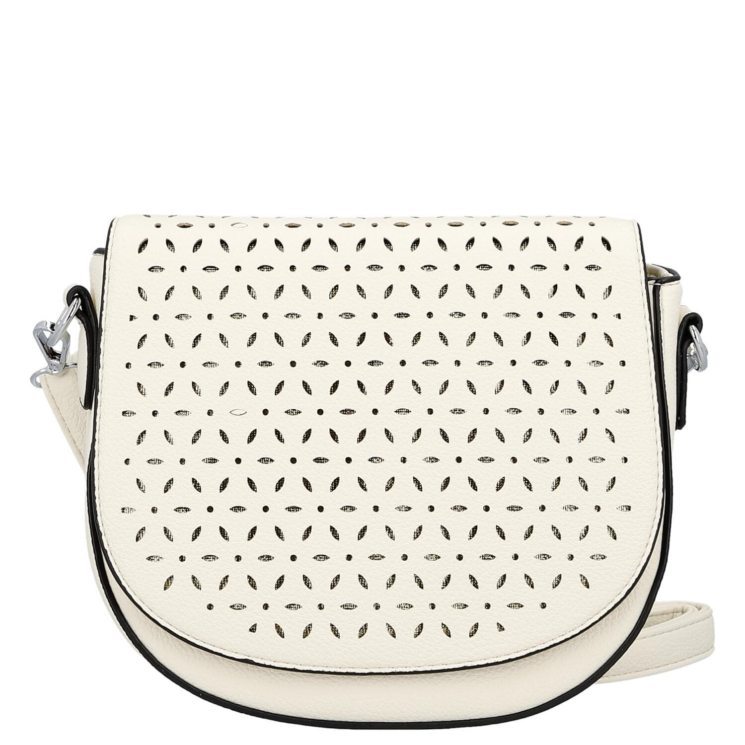 Crossbody kabelka Firenze Keren, krémová