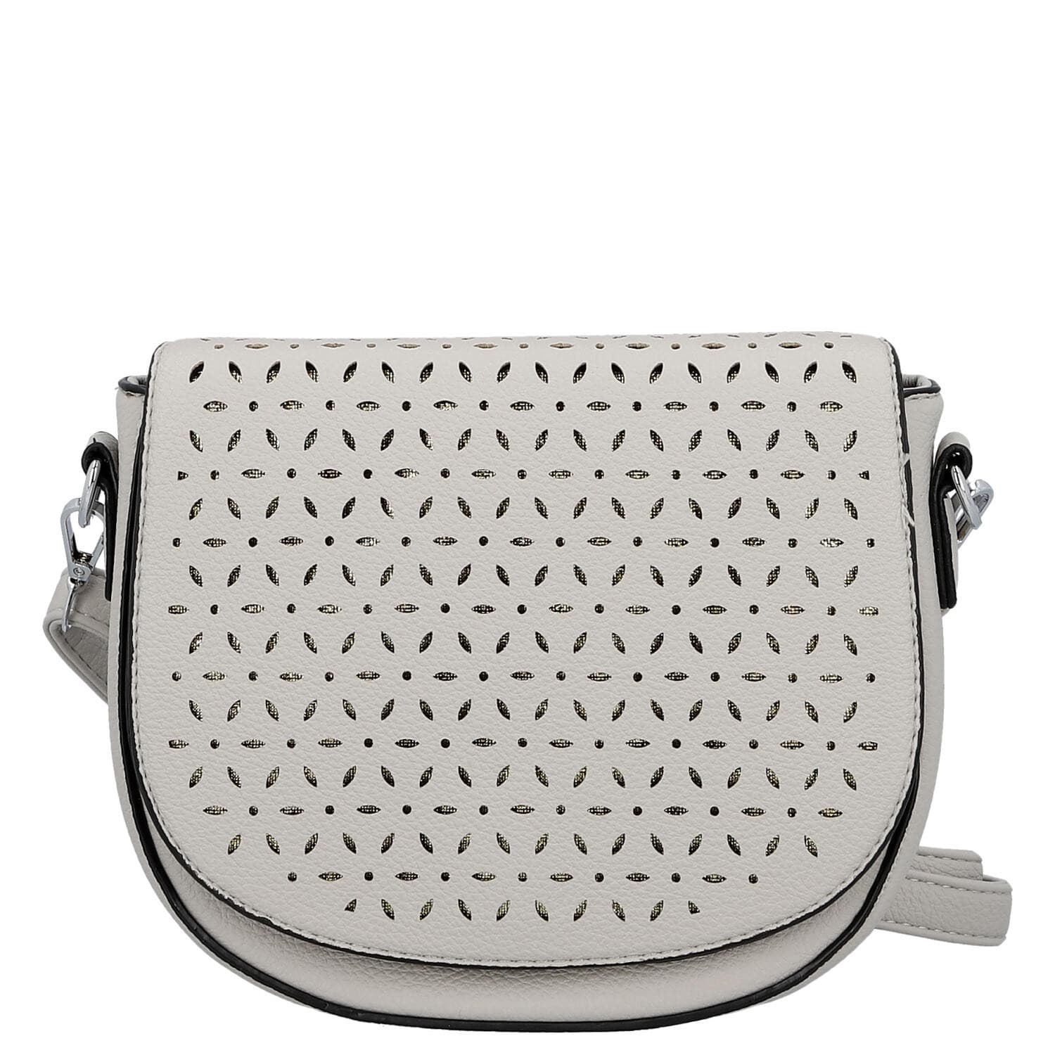 Crossbody kabelka Firenze Keren, šedá