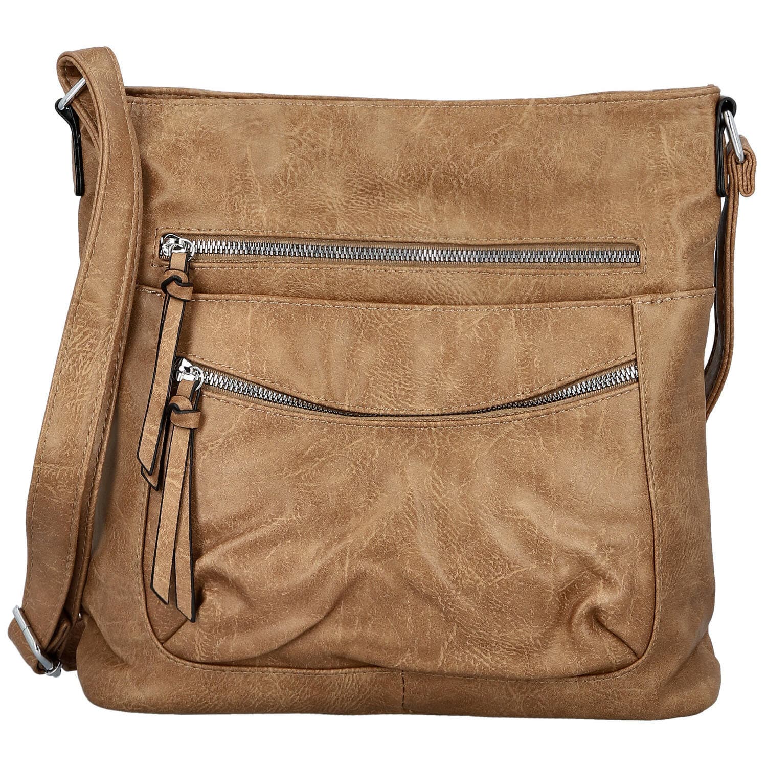 Crossbody kabelka Firenze Ganna, zelená