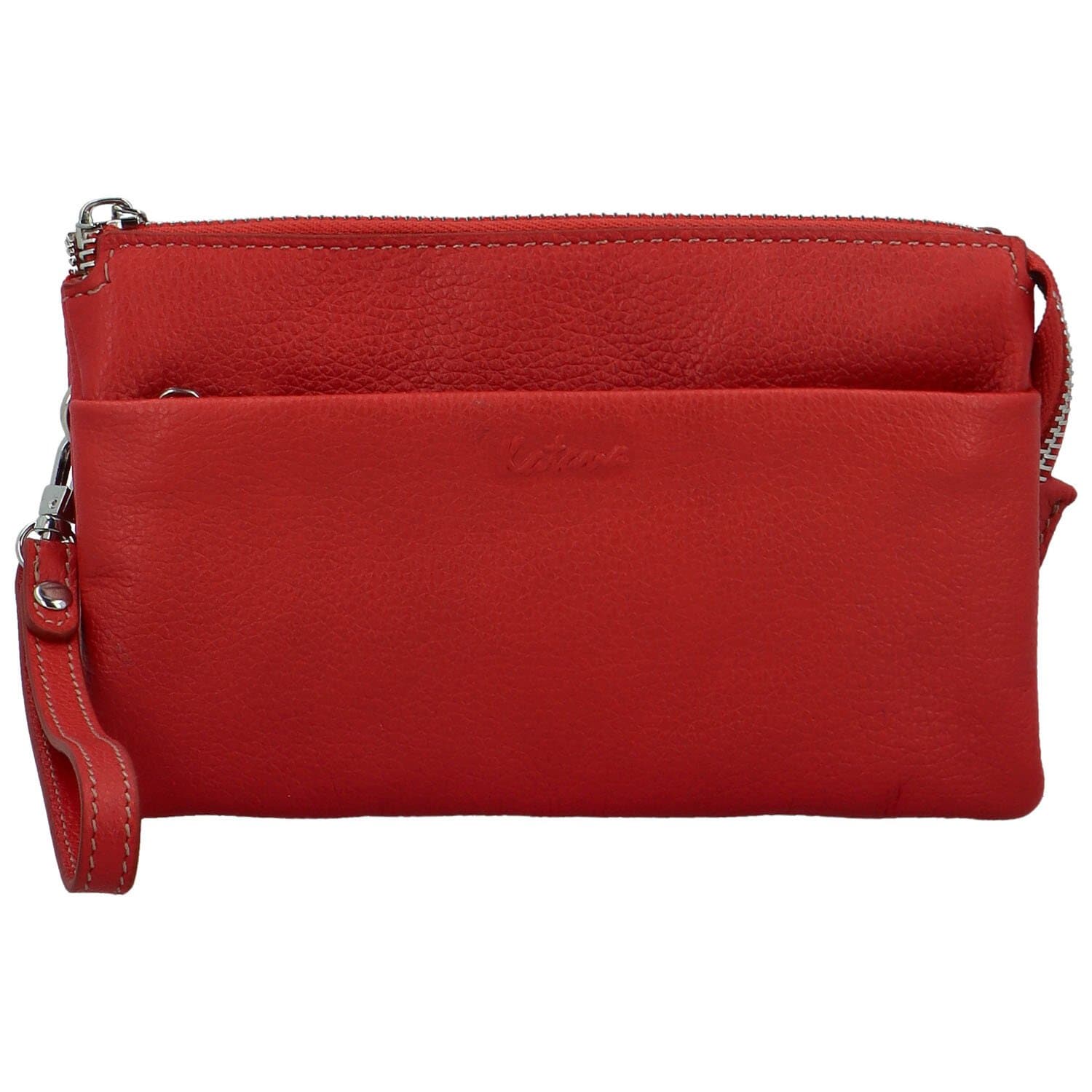 Kožená crossbody kabelka Katana Isola, červená