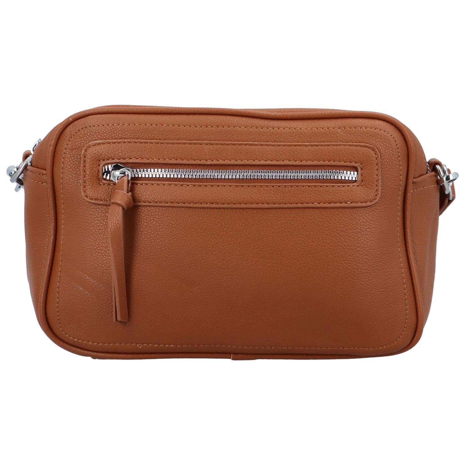 Crossbody kabelka Paolo bags Tselmega, hnědá