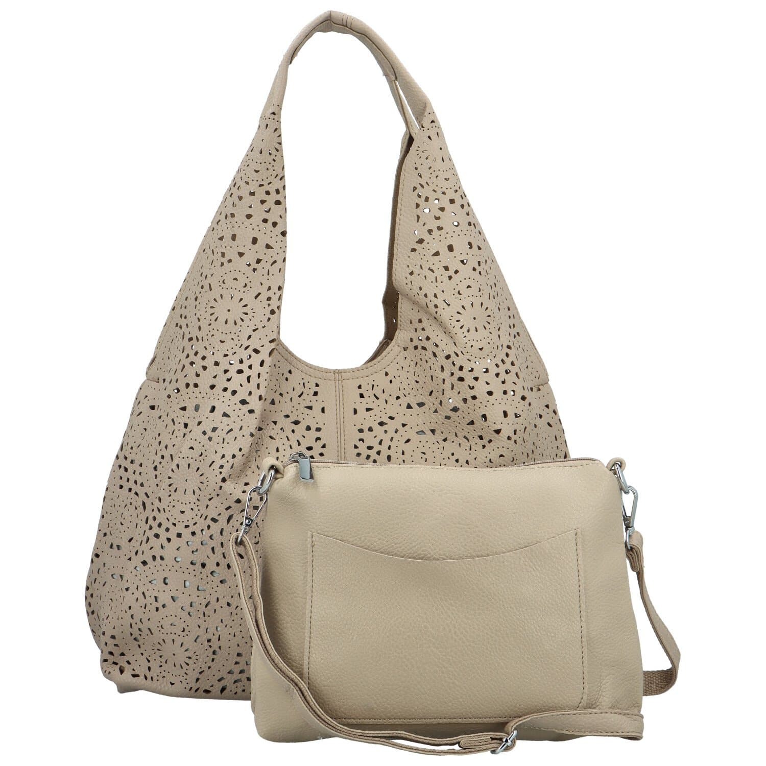 Set kabelek Paolo bags Seleuca, béžová