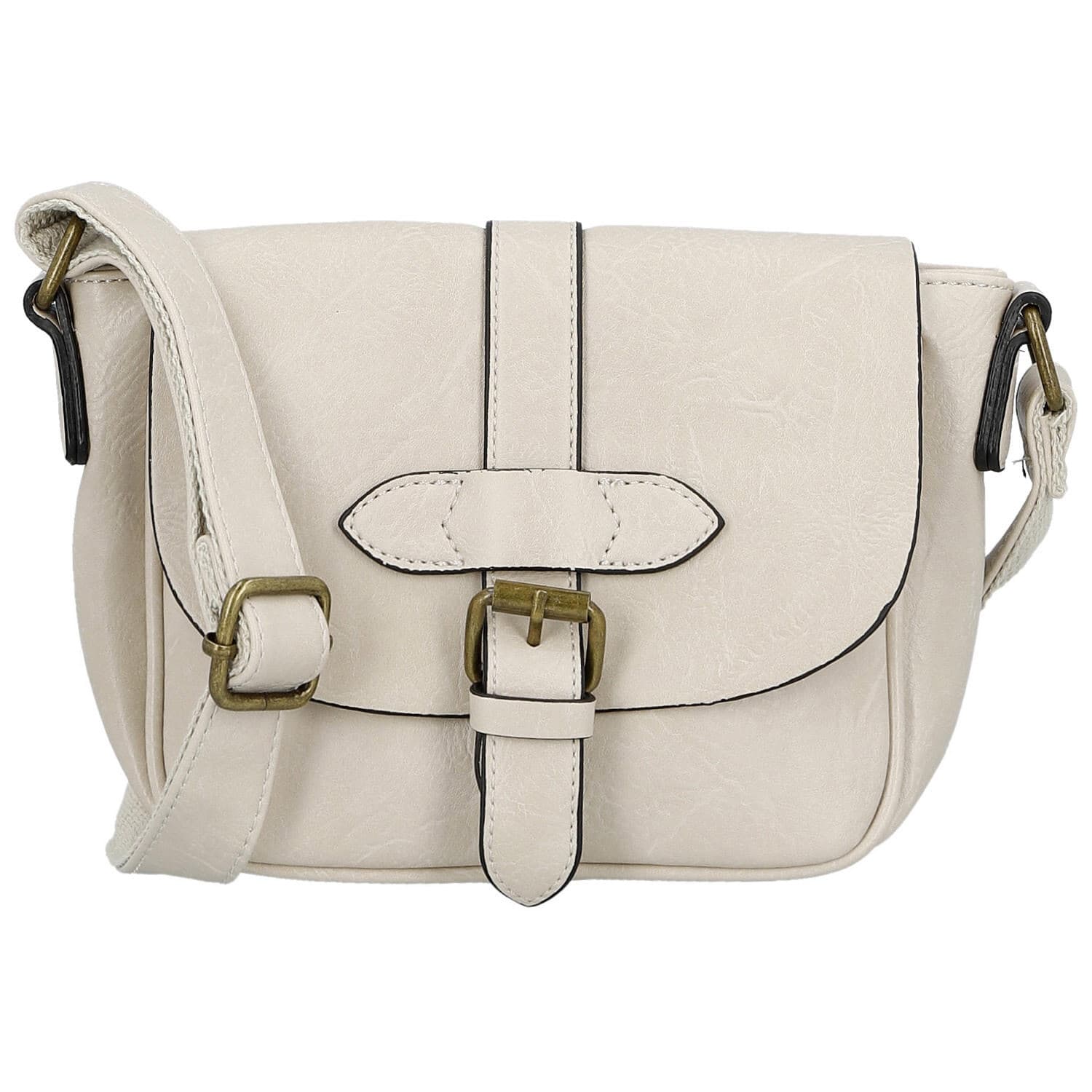 Crossbody kabelka Paolo bags Caprica, béžová