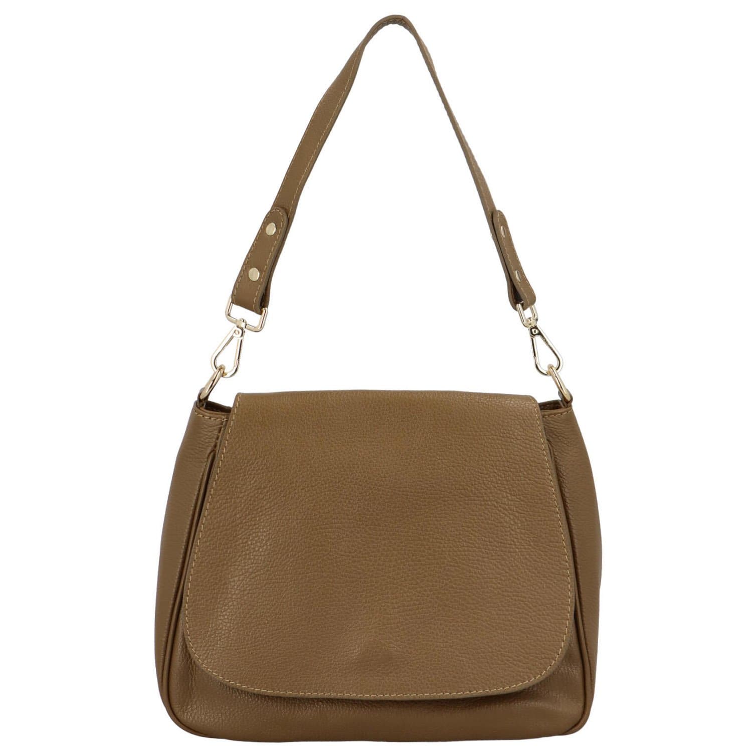 Kožená crossbody Delami Yvette, zelená