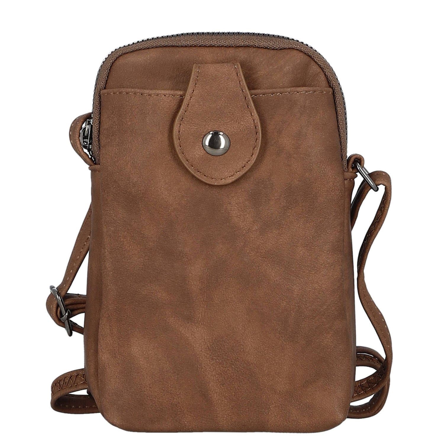 Crossbody kabelka MaxFly Jamie, hnědá