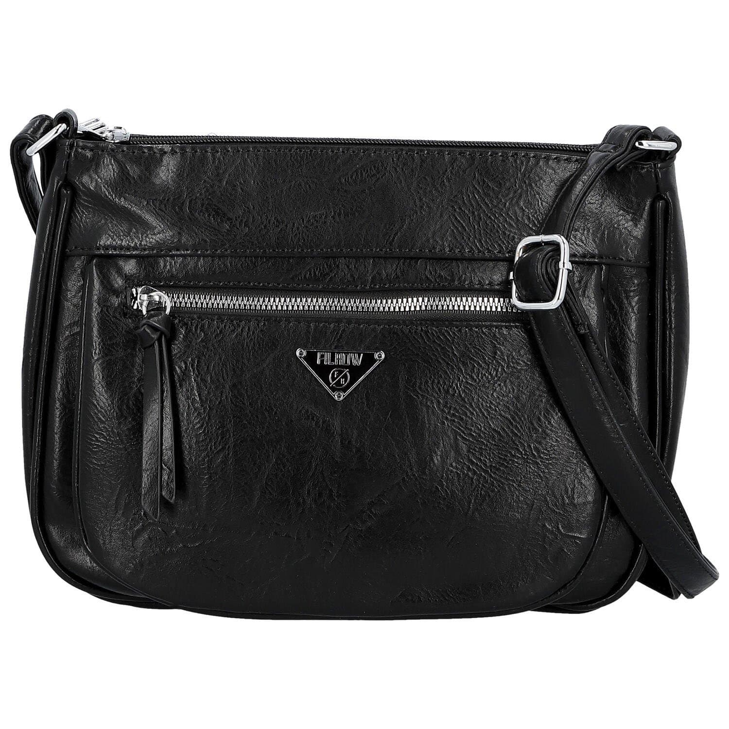 Crossbody kabelka Firenze Ilma, černá