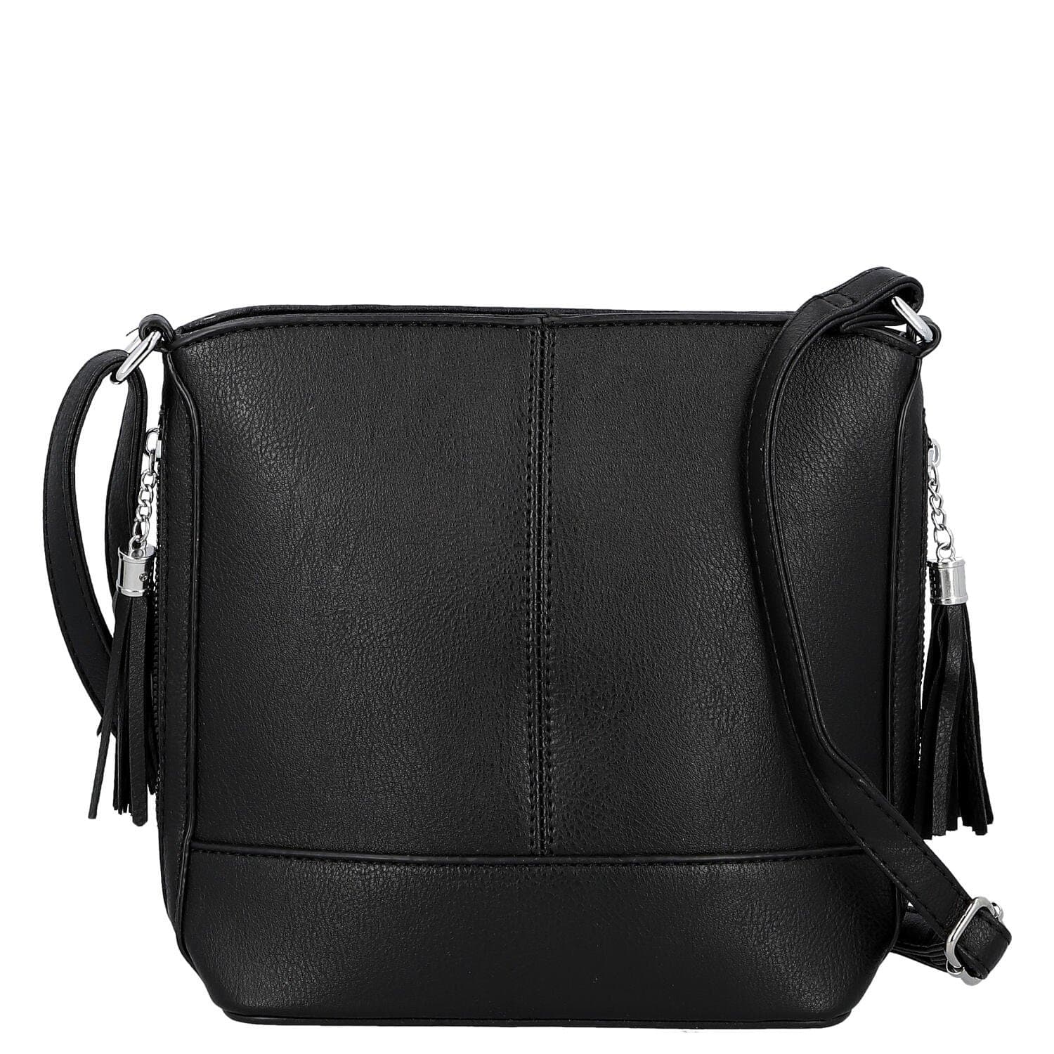 Crossbody kabelka Firenze Alevin, černá