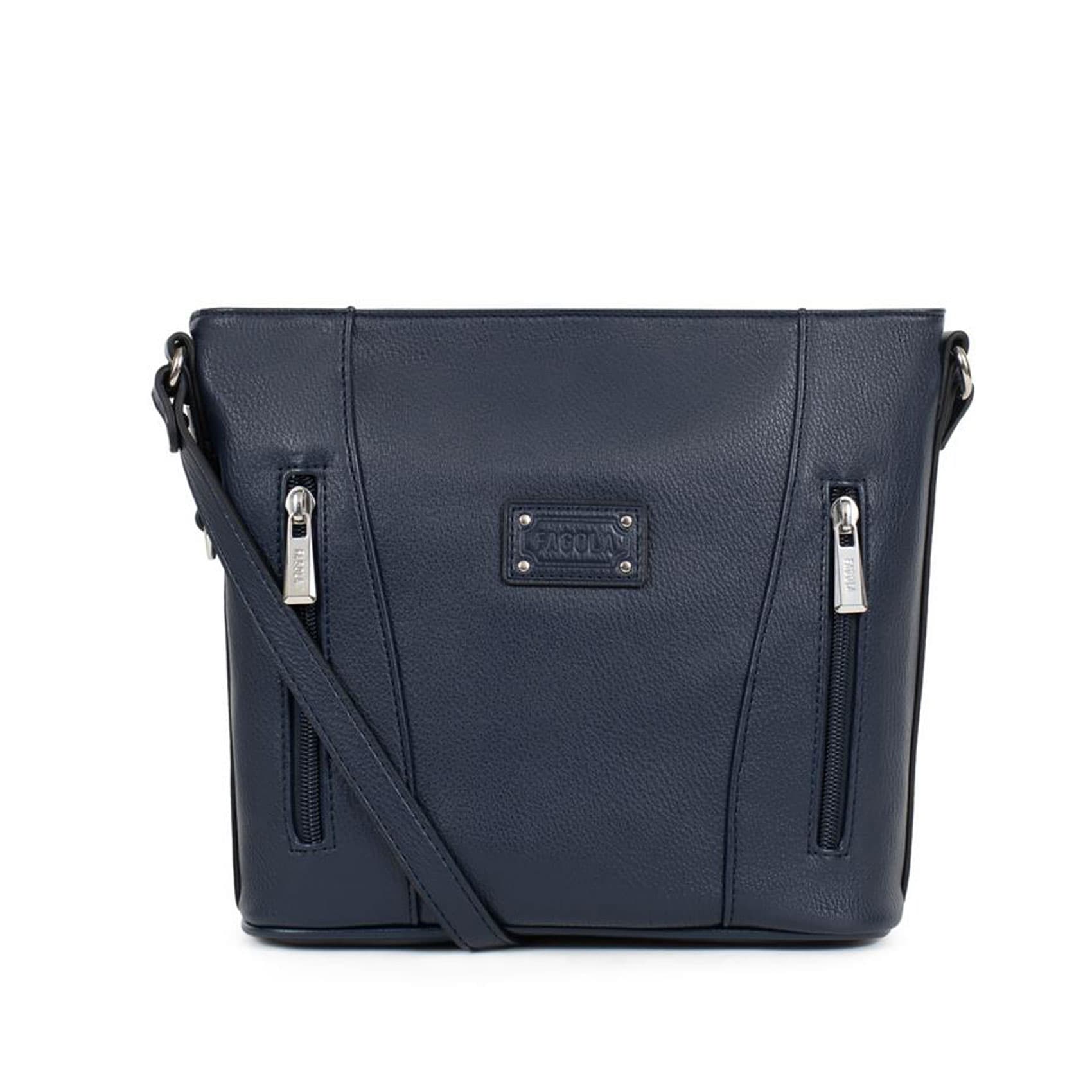Crossbody kabelka Fagola Mayla, modrá