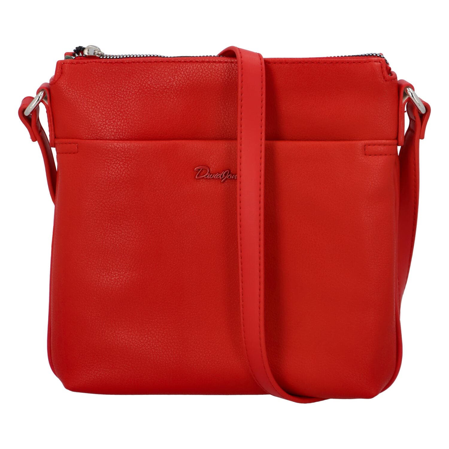 Crossbody kabelka David Jones Quali, červená