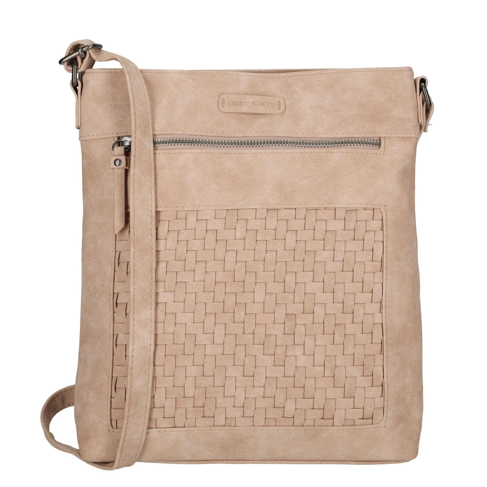 Crossbody kabelka Enrico Benetti Zosie, růžová