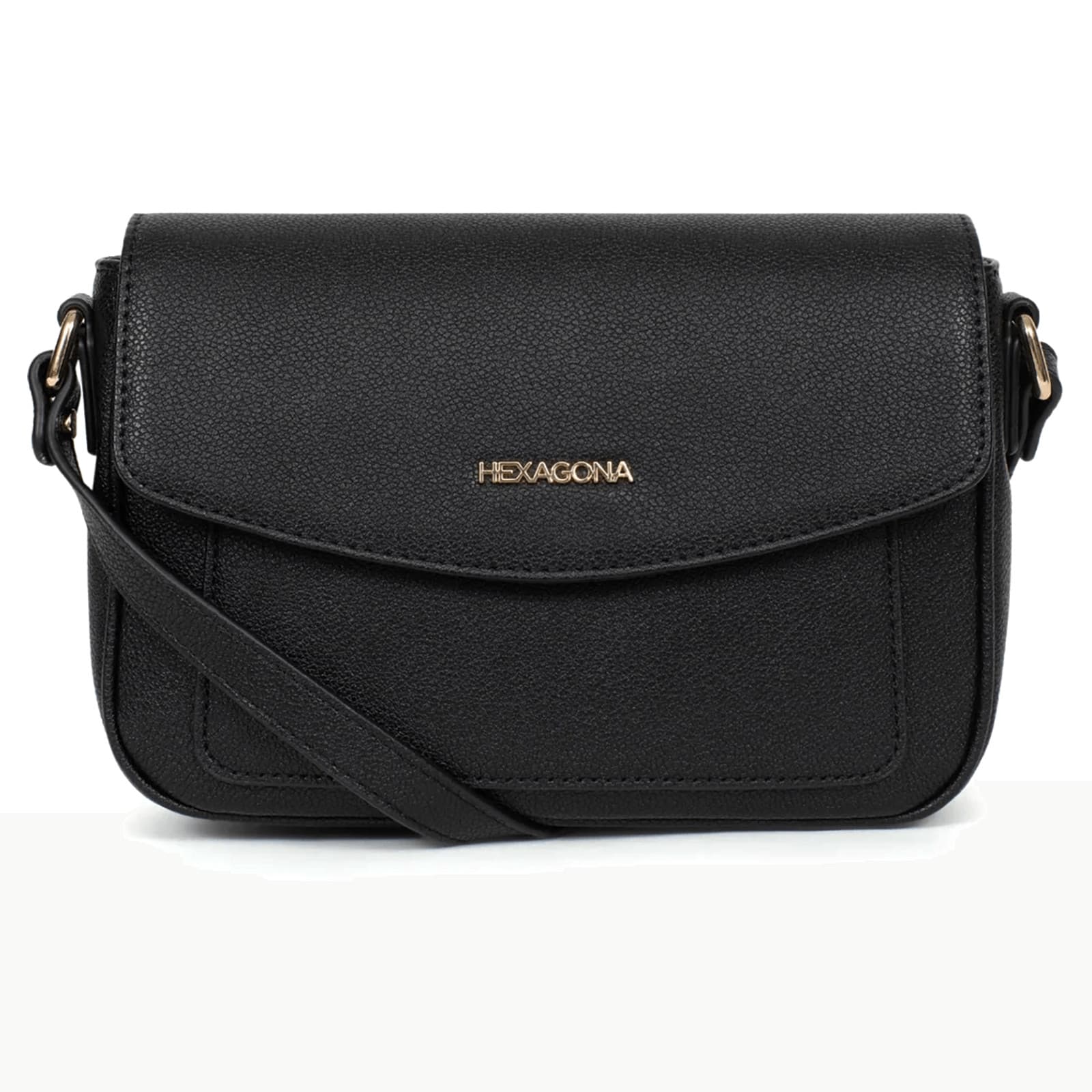 Crossbody kabelka Hexagona Aitana, černá