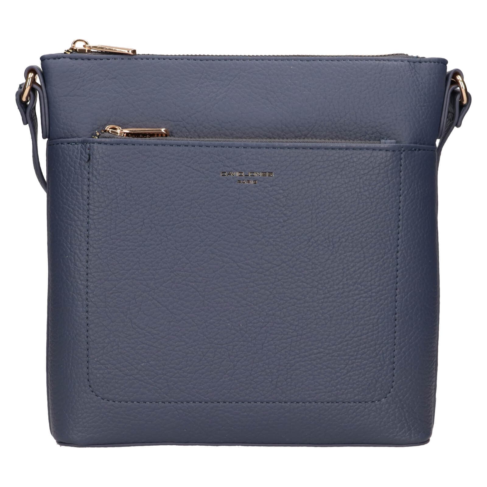 Crossbody kabelka David Jones Gutáva, modrá