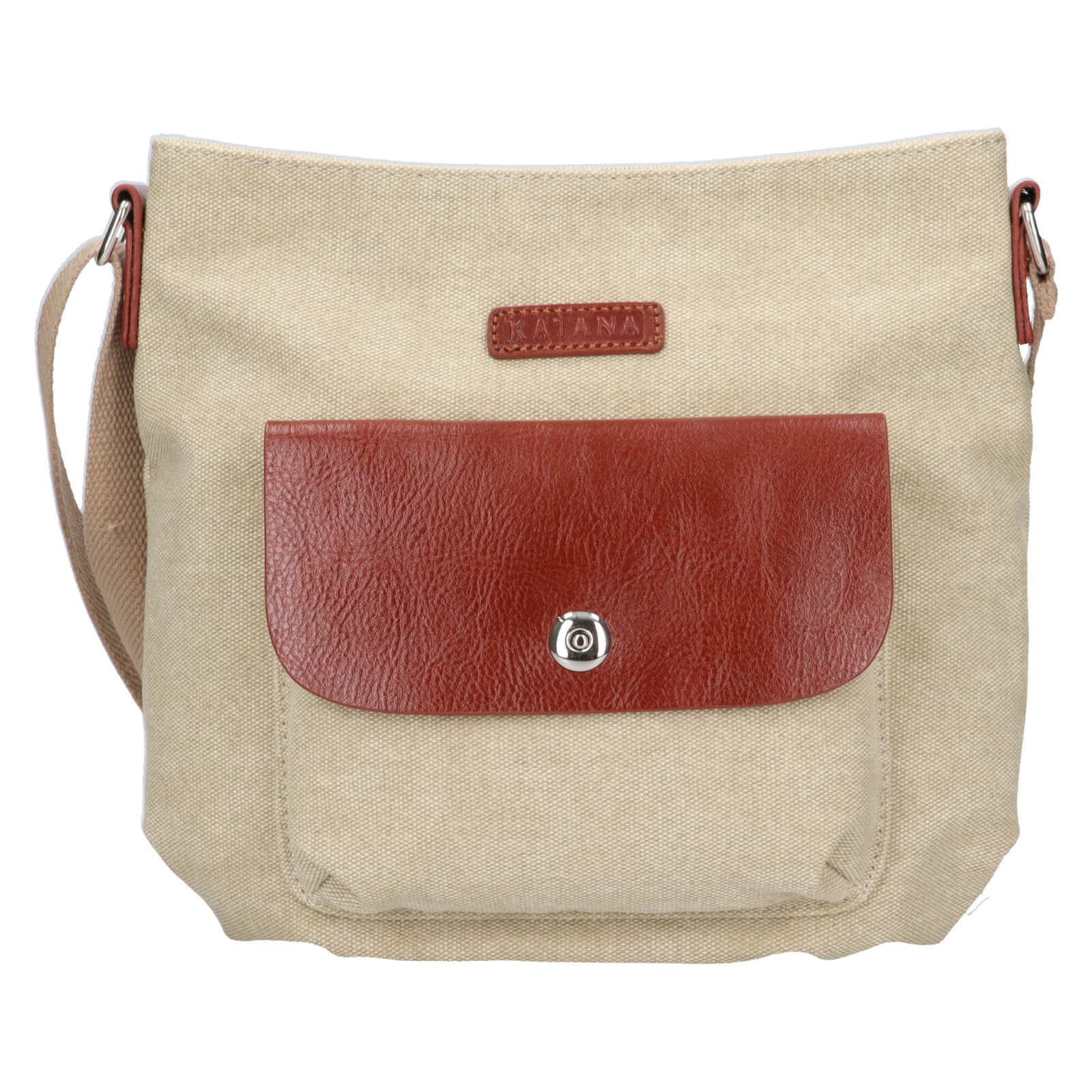 Crossbody kabelka Katana Melissa, béžová
